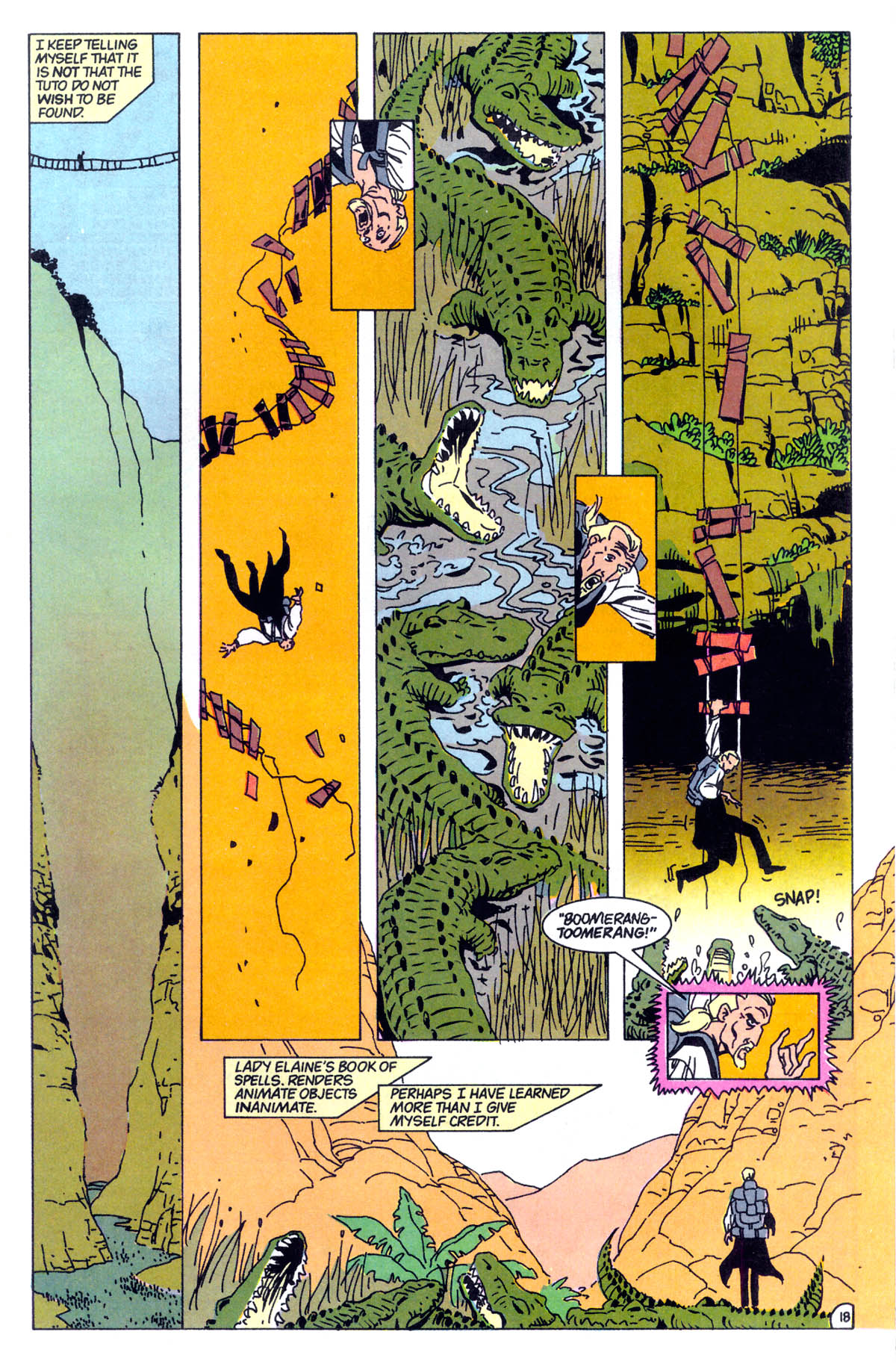 Read online Challengers of the Unknown (1991) comic -  Issue #4 - 22
