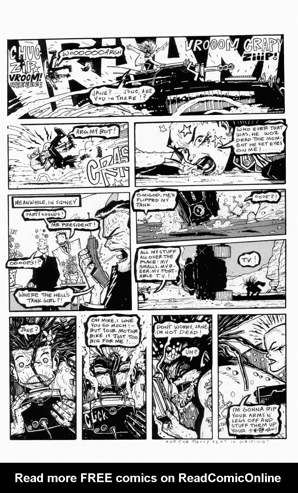 Read online Tank Girl (1991) comic -  Issue #1 - 13