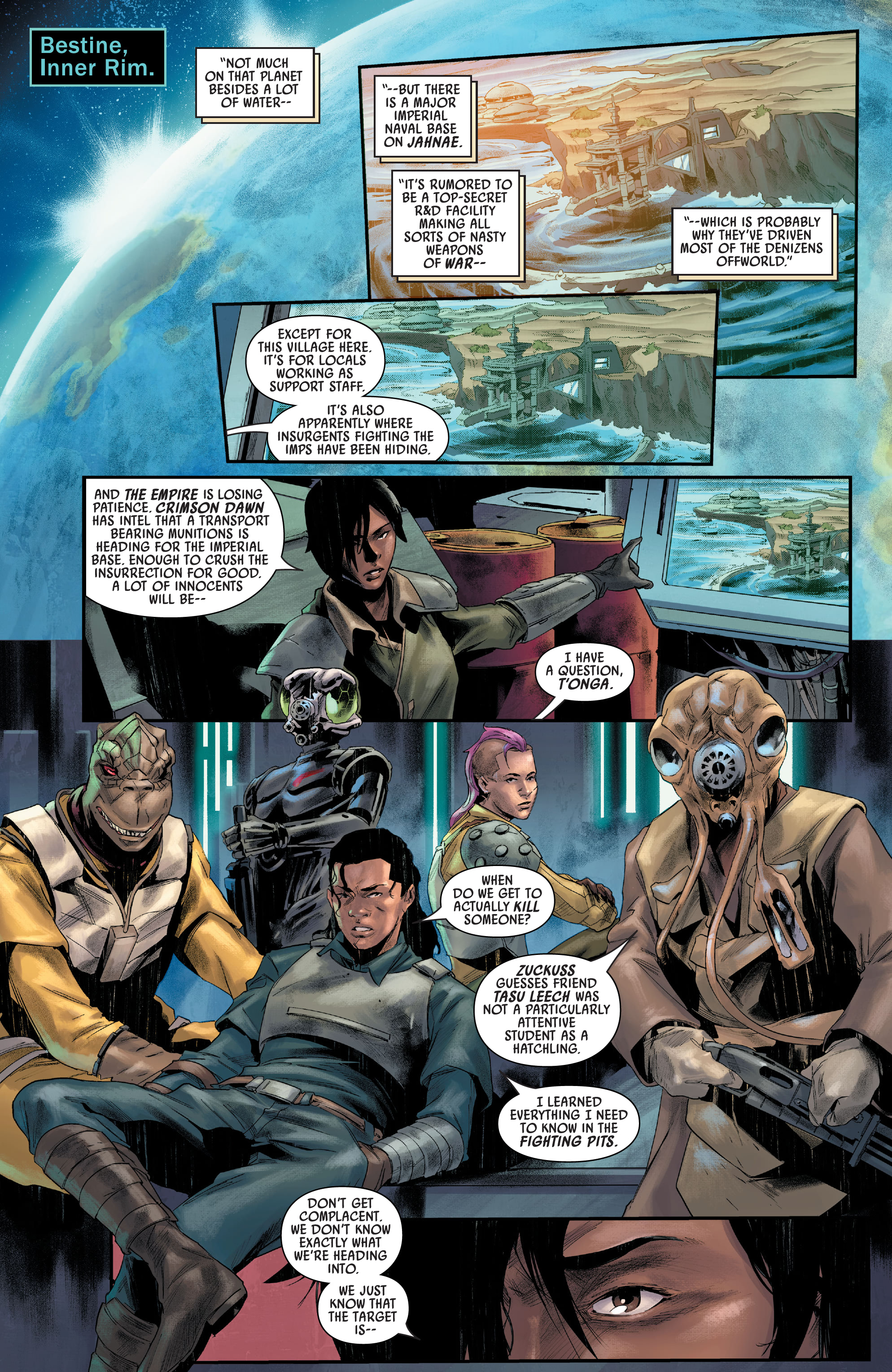 Read online Star Wars: Bounty Hunters comic -  Issue #29 - 3