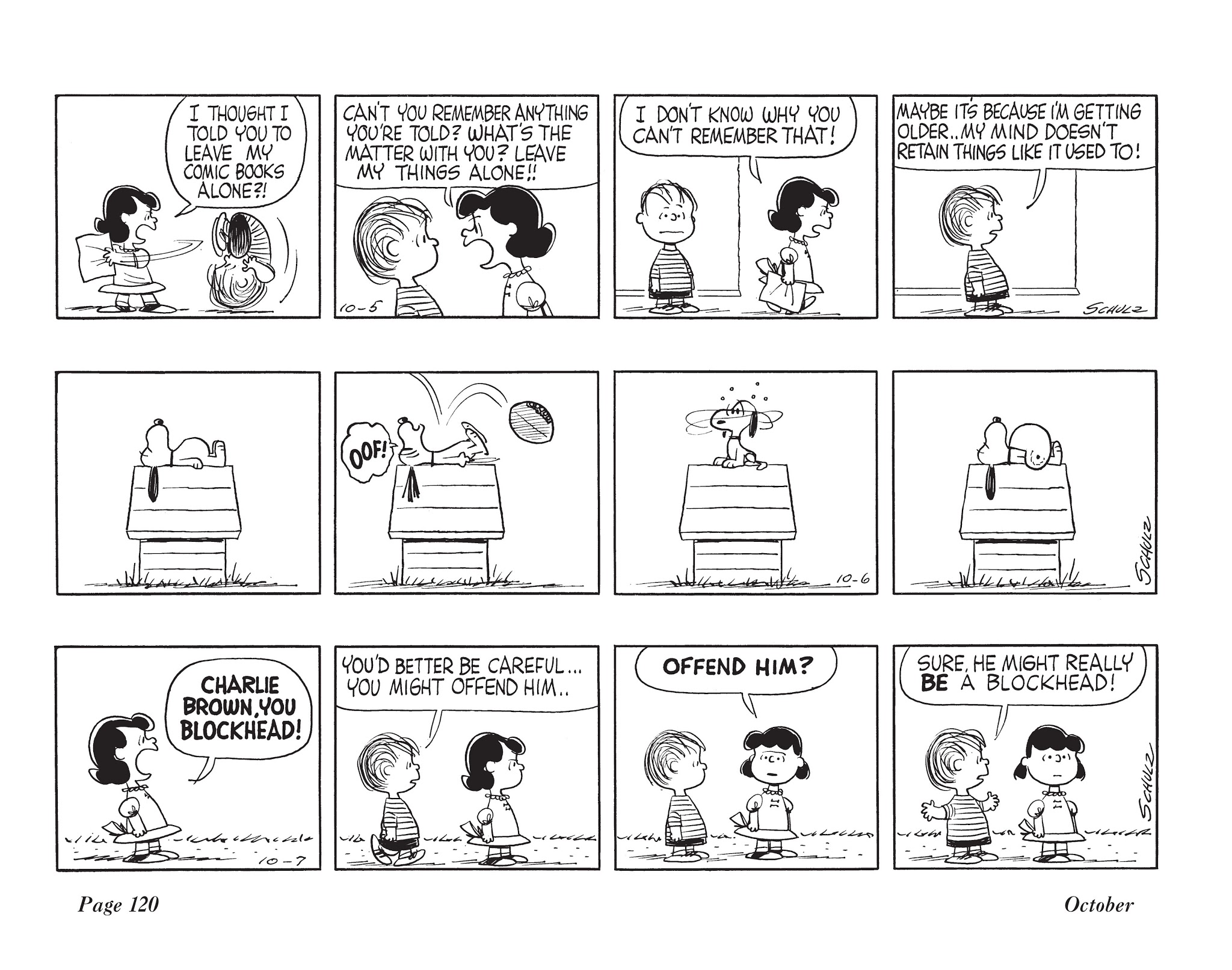 Read online The Complete Peanuts comic -  Issue # TPB 6 - 135