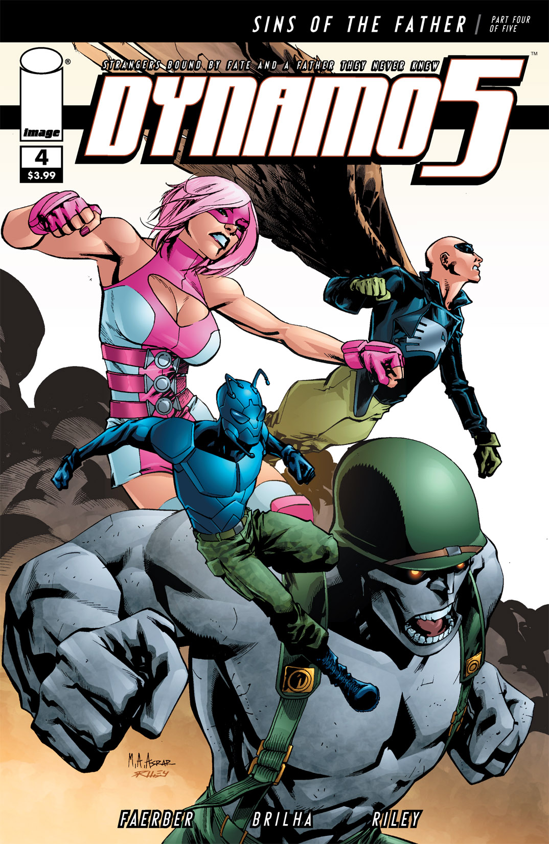 Read online Dynamo 5: Sins Of The Father comic -  Issue #4 - 1