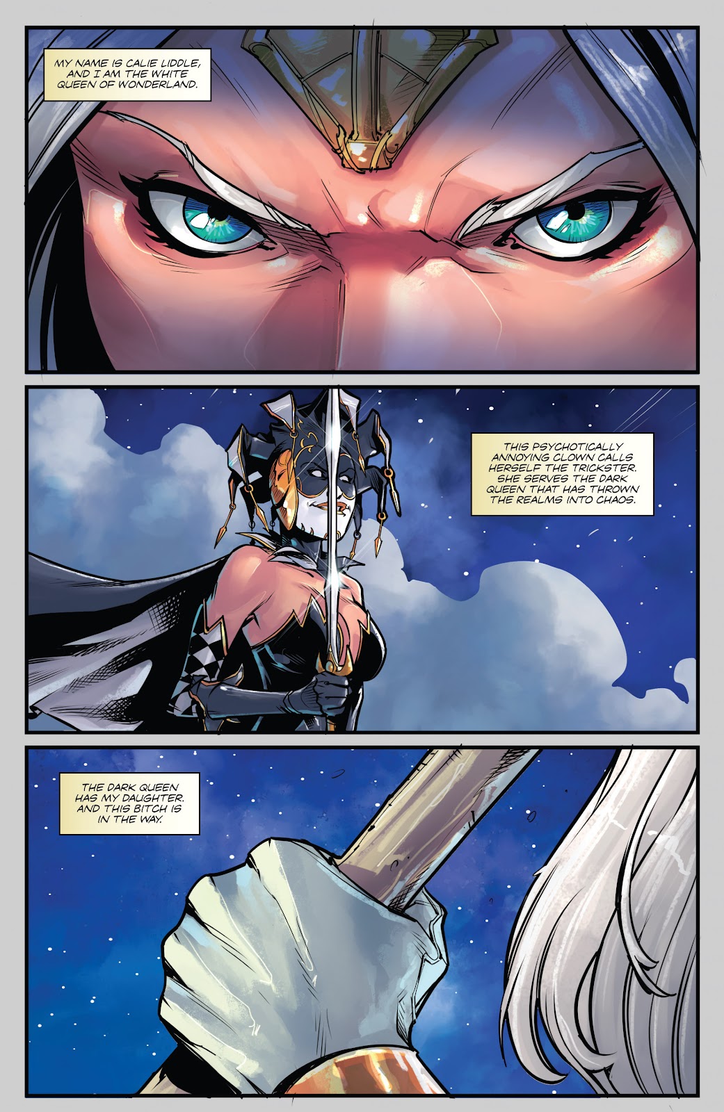 Grimm Fairy Tales presents White Queen: Age of Darkness issue 3 - Page 3