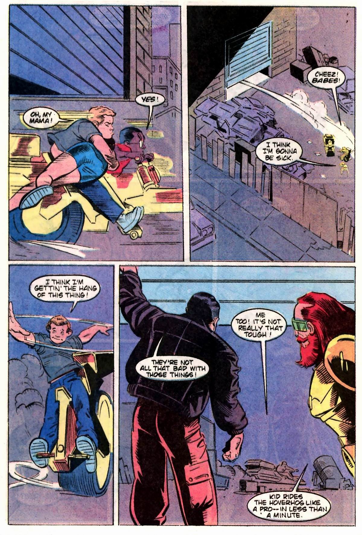 Read online The Web (1991) comic -  Issue #6 - 6