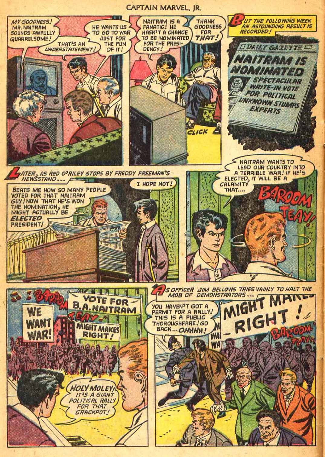 Read online Captain Marvel, Jr. comic -  Issue #116 - 4