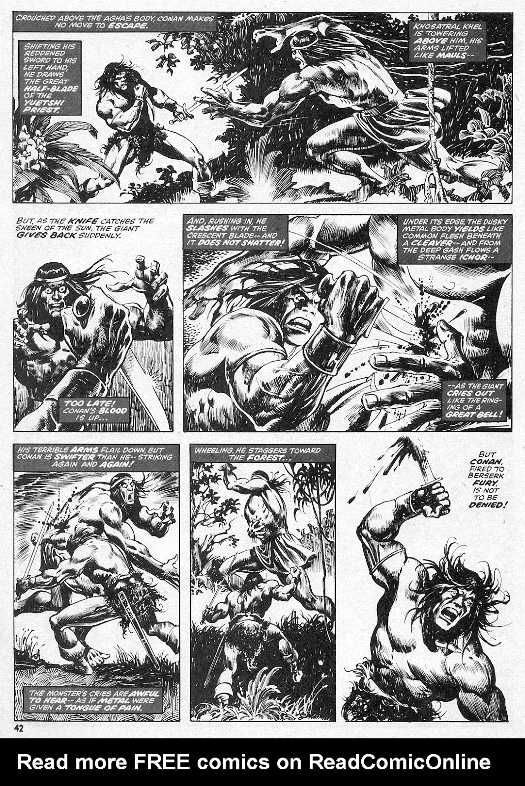 The Savage Sword Of Conan issue 15 - Page 42