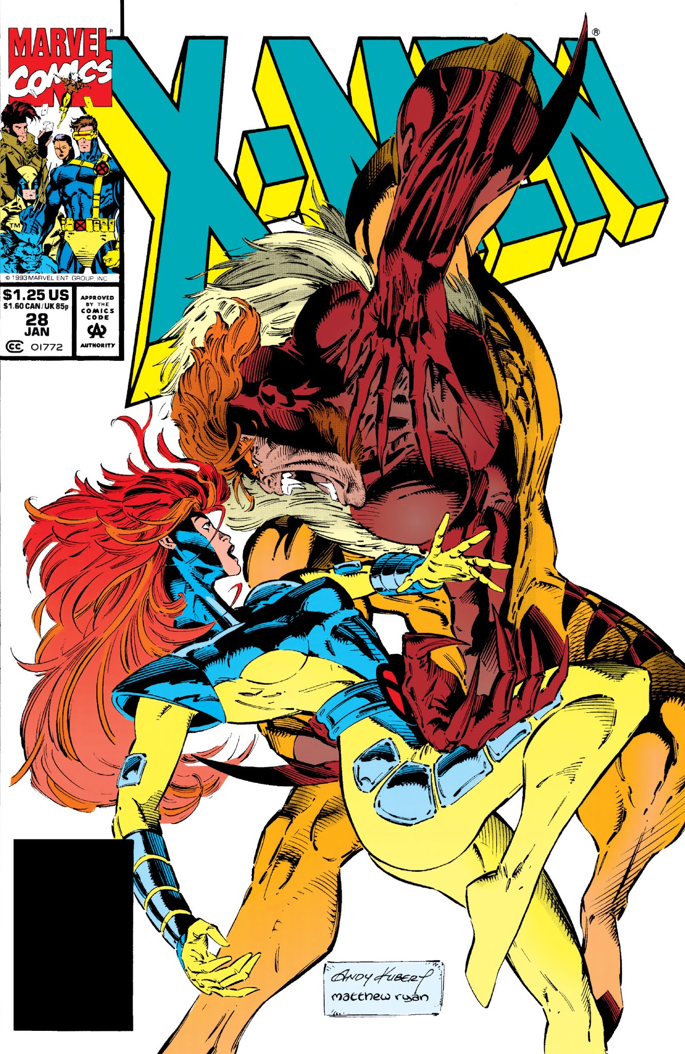 Read online X-Men: The Wedding of Cyclops and Phoenix comic -  Issue # TPB Part 2 - 54