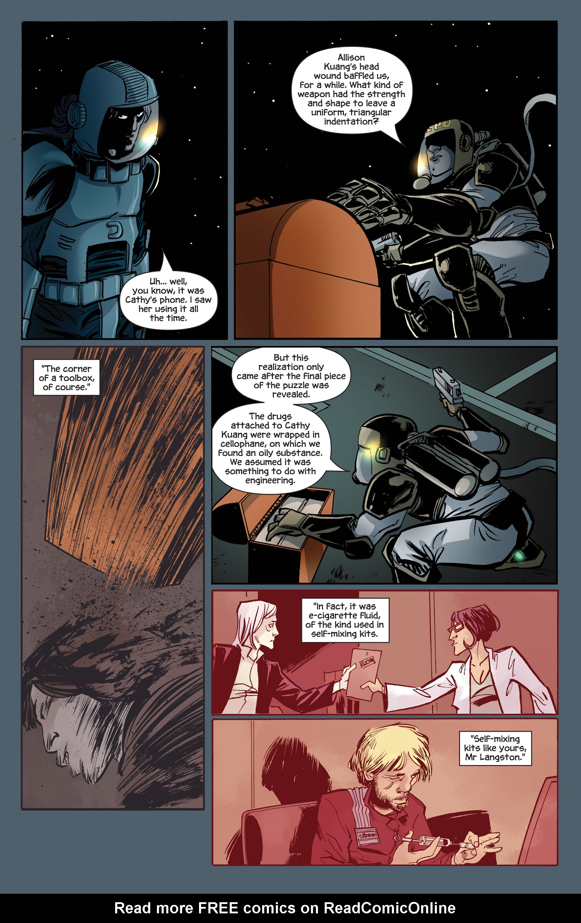 Read online The Fuse comic -  Issue #12 - 15