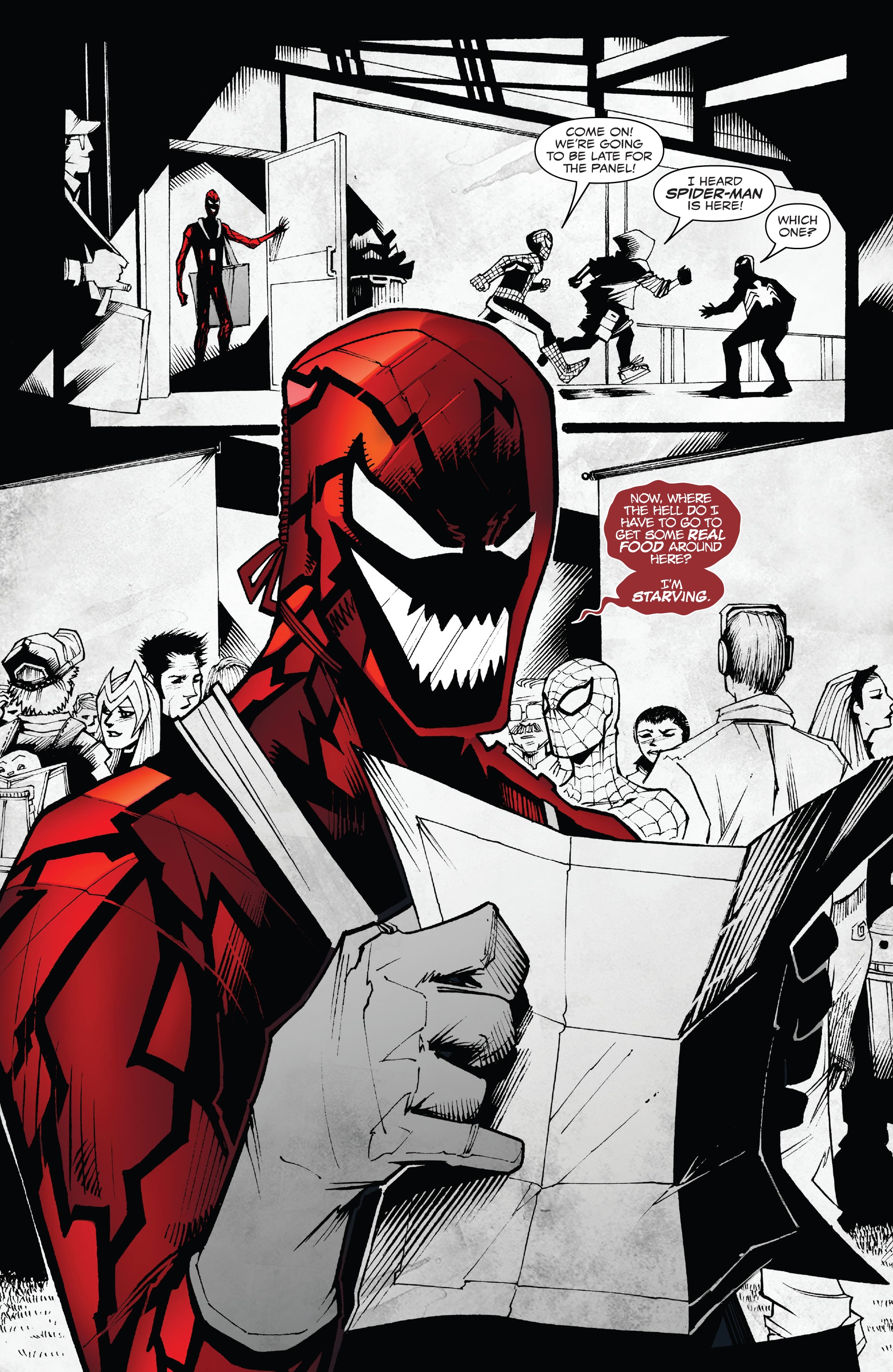 Read online Carnage: Black, White & Blood comic -  Issue #3 - 31