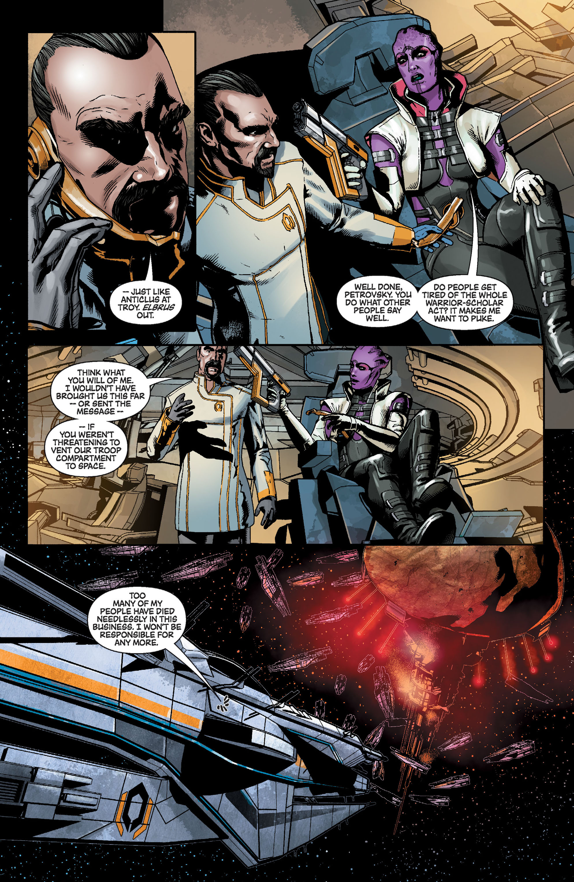 Read online Mass Effect: Invasion comic -  Issue # TPB - 68