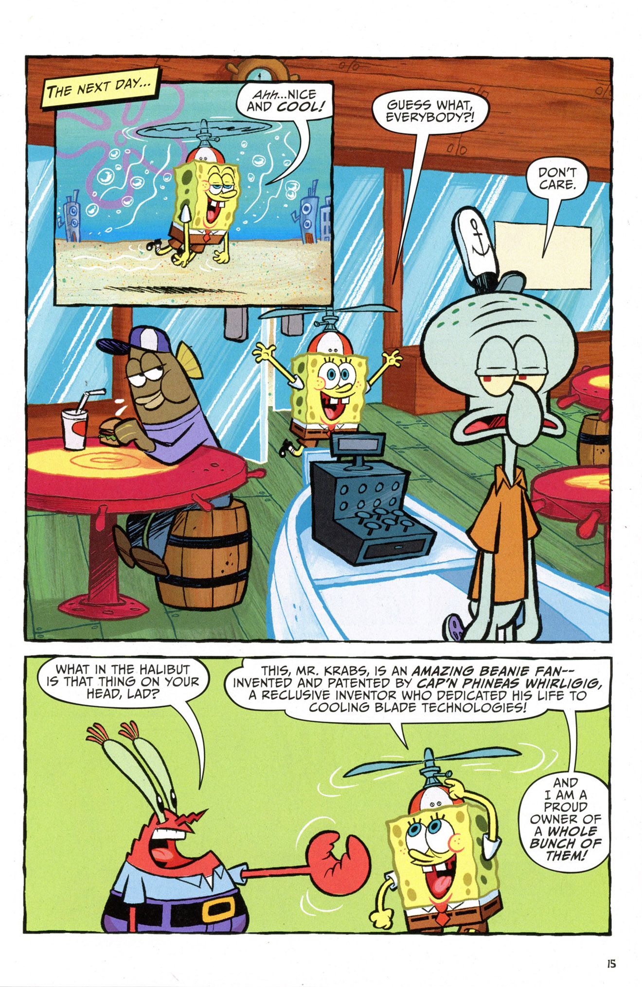 Read online SpongeBob Comics comic -  Issue #67 - 17