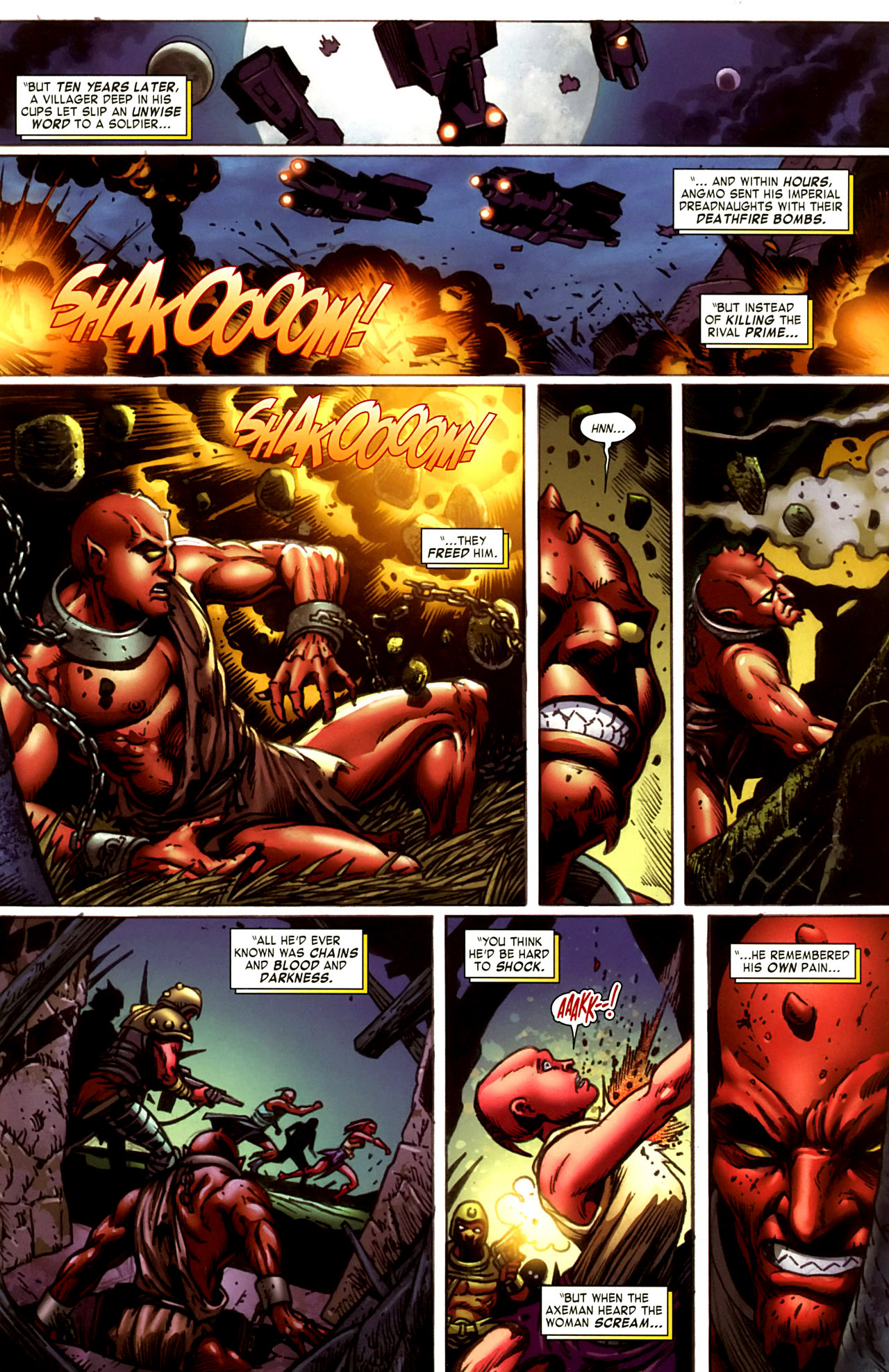 Read online Skaar: Son of Hulk Presents: Savage World of Sakaar comic -  Issue # Full - 6