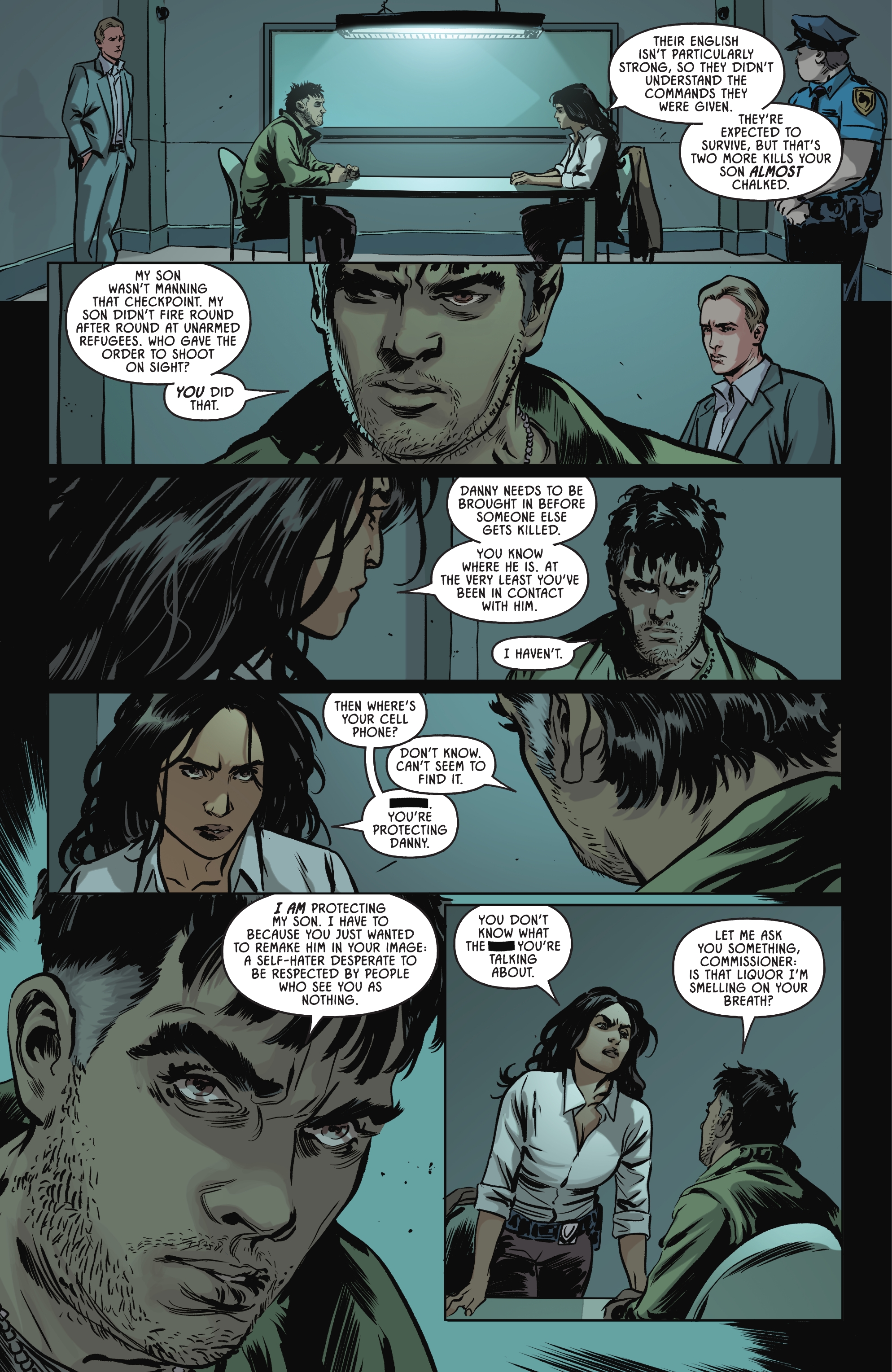 Read online GCPD: The Blue Wall comic -  Issue #6 - 11