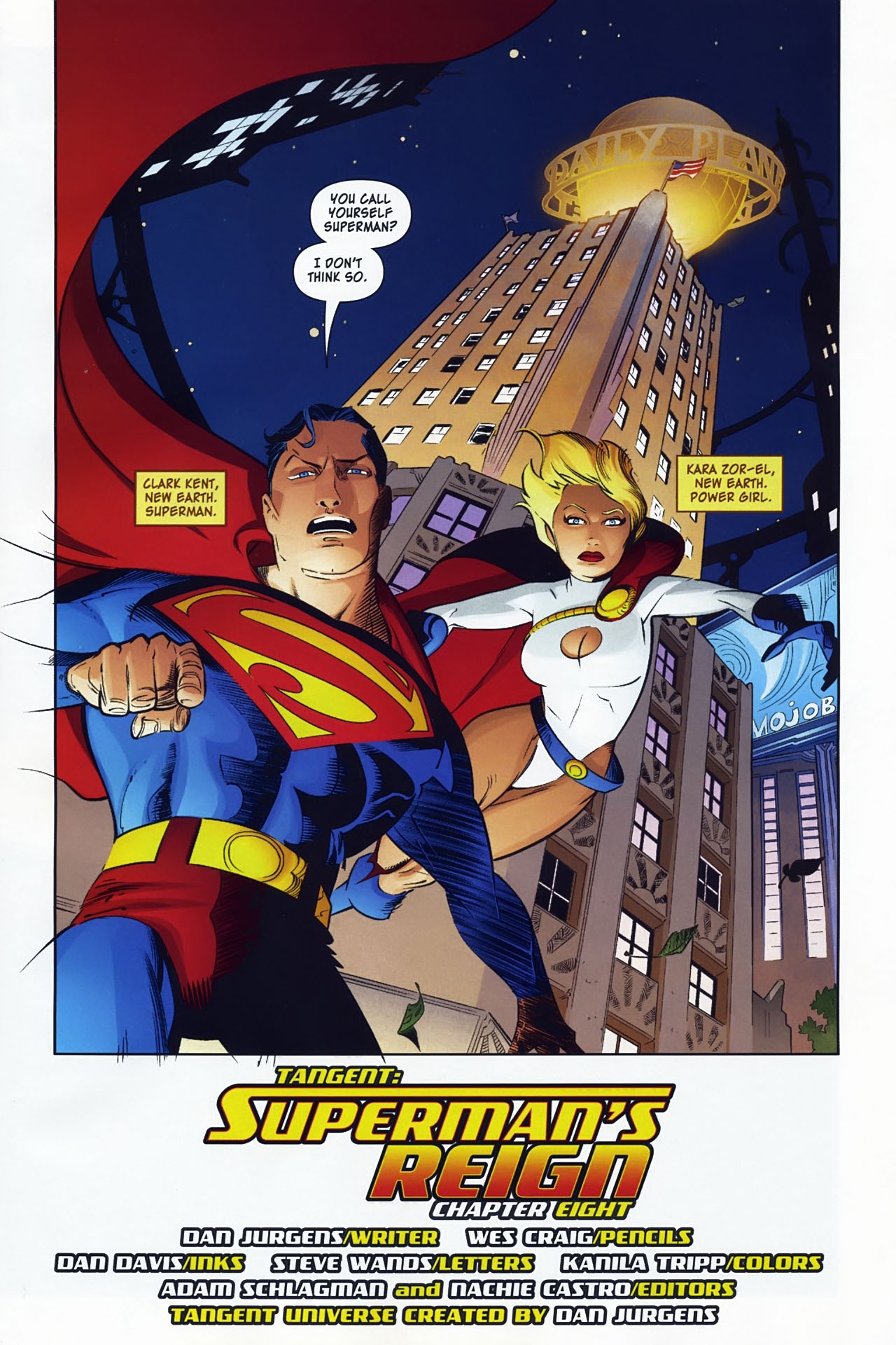 Read online Tangent: Superman's Reign comic -  Issue #8 - 2