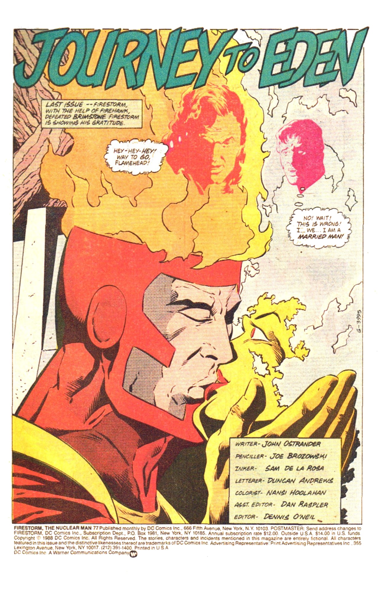 Firestorm, the Nuclear Man Issue #77 #13 - English 3