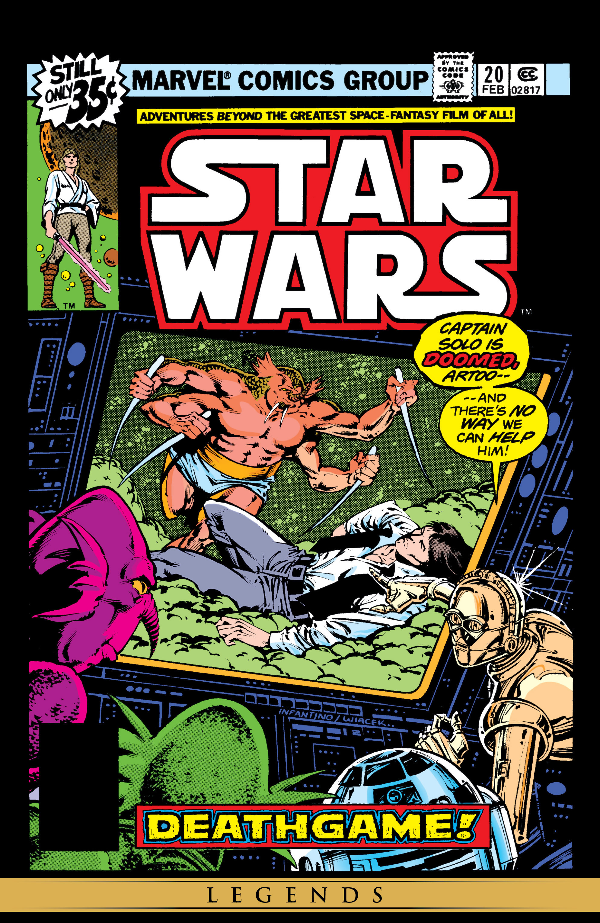 Read online Star Wars (1977) comic -  Issue #20 - 1