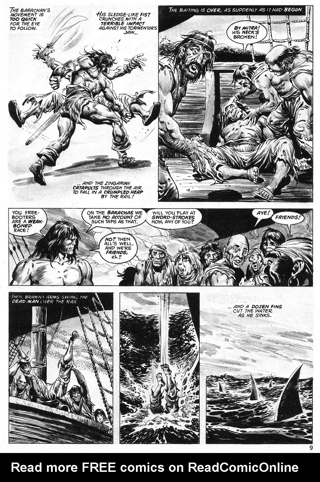 Read online The Savage Sword Of Conan comic -  Issue #22 - 9