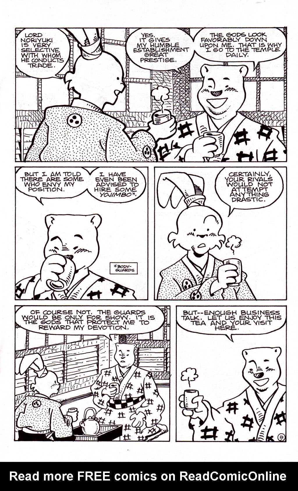 Read online Usagi Yojimbo (1996) comic -  Issue #94 - 7