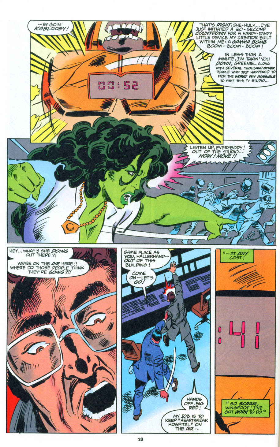 Read online The Sensational She-Hulk comic -  Issue #56 - 17