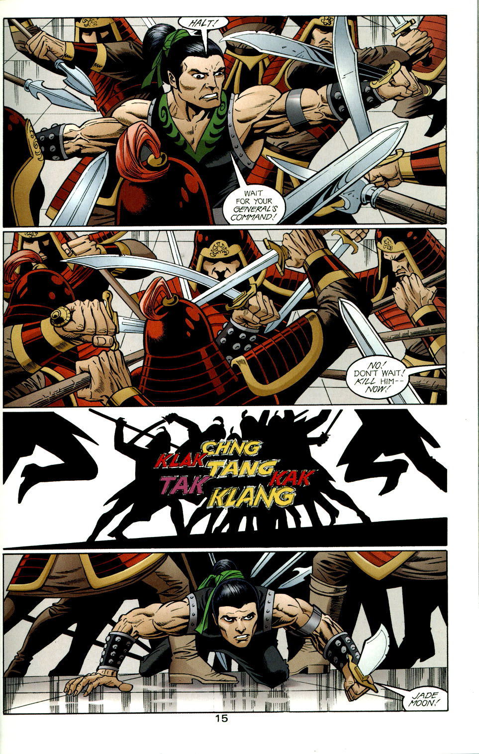 Read online Green Lantern: Dragon Lord comic -  Issue #2 - 17