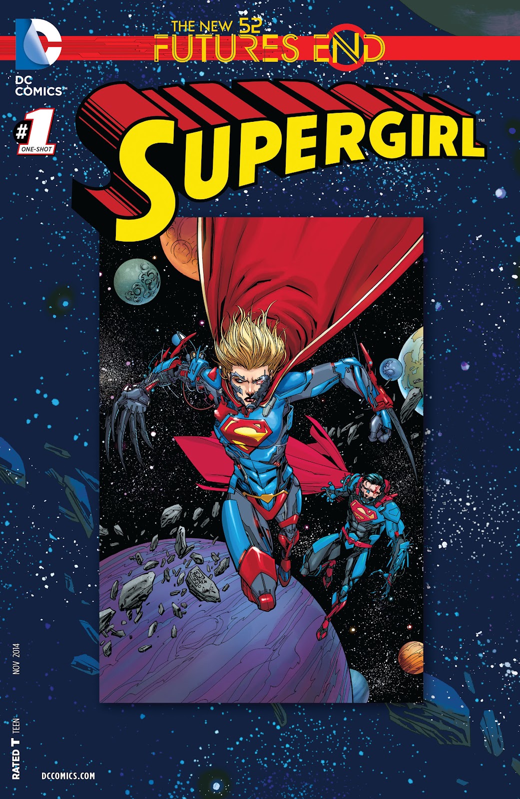 Supergirl: Futures End issue 1 - Page 1