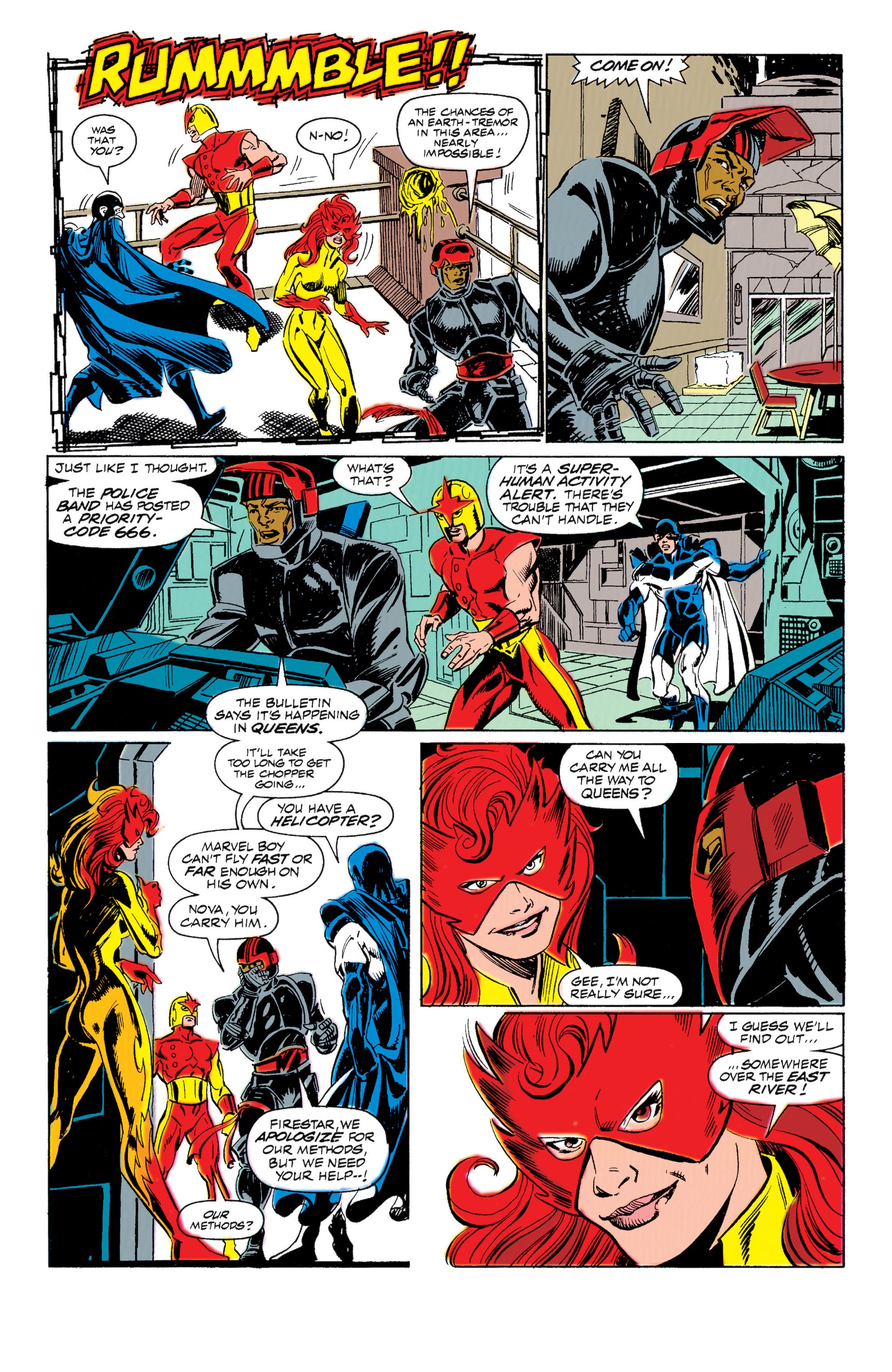 Read online The New Warriors comic -  Issue #1 - 13