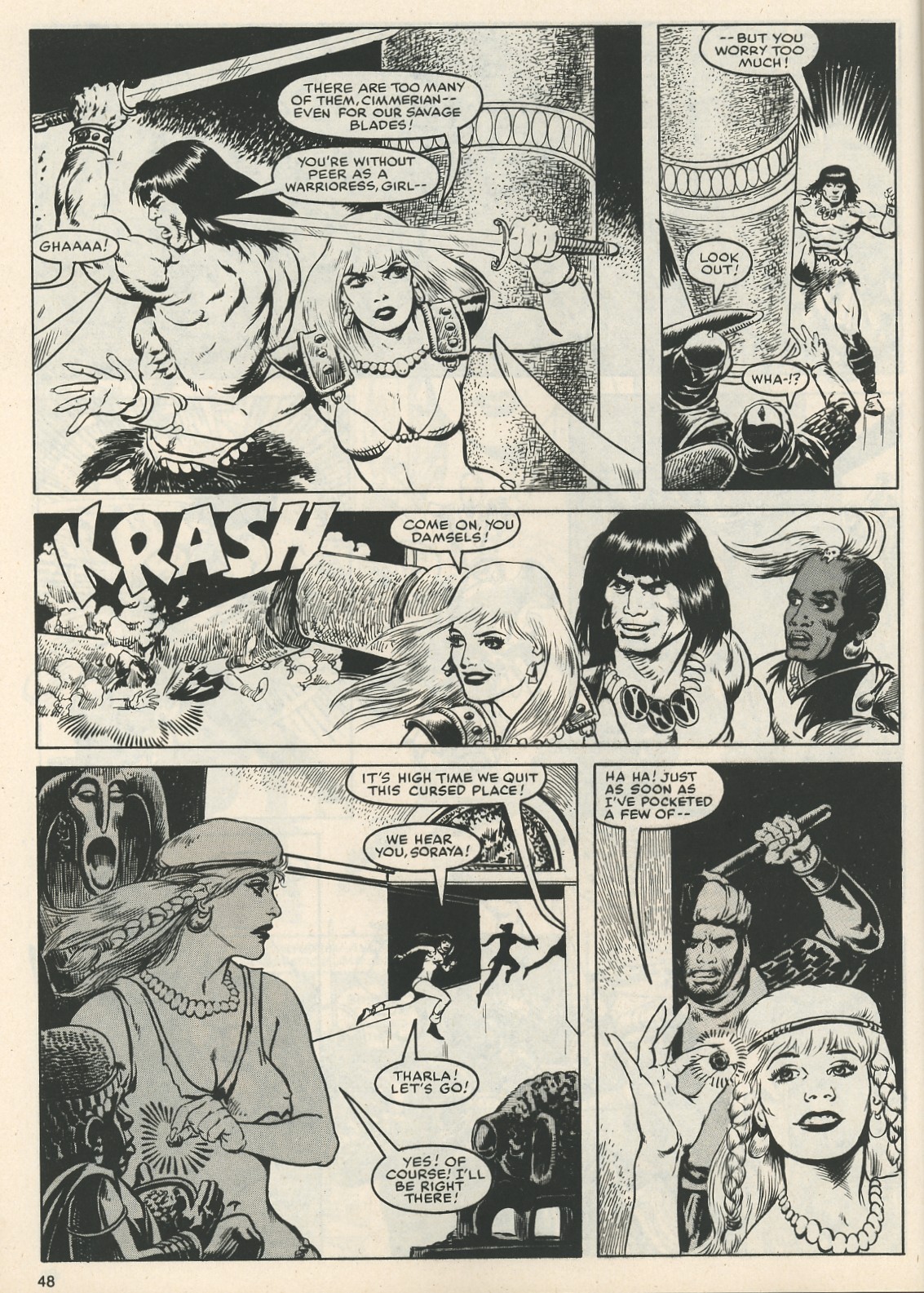 The Savage Sword Of Conan issue 111 - Page 50
