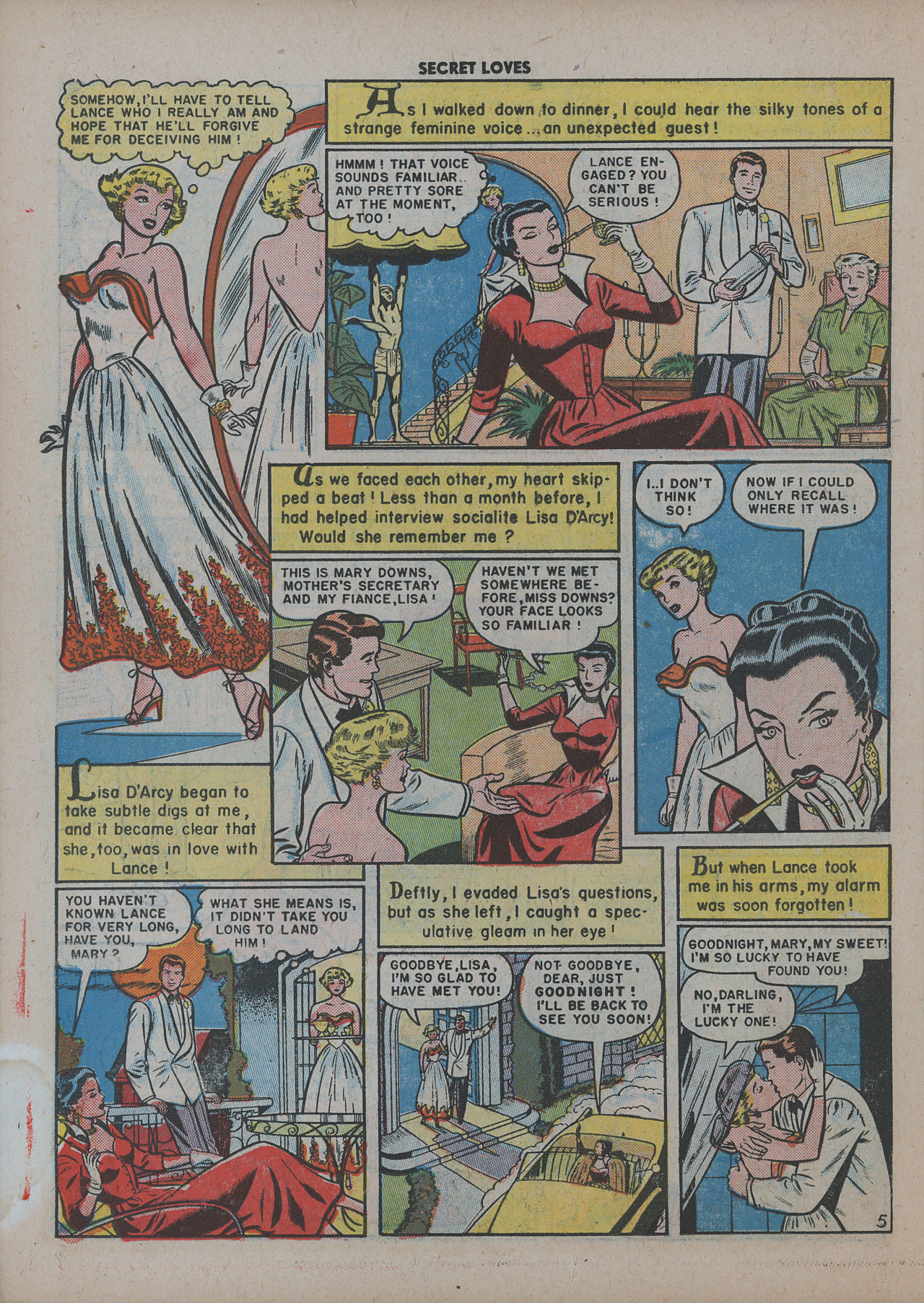 Read online Secret Loves comic -  Issue #4 - 22
