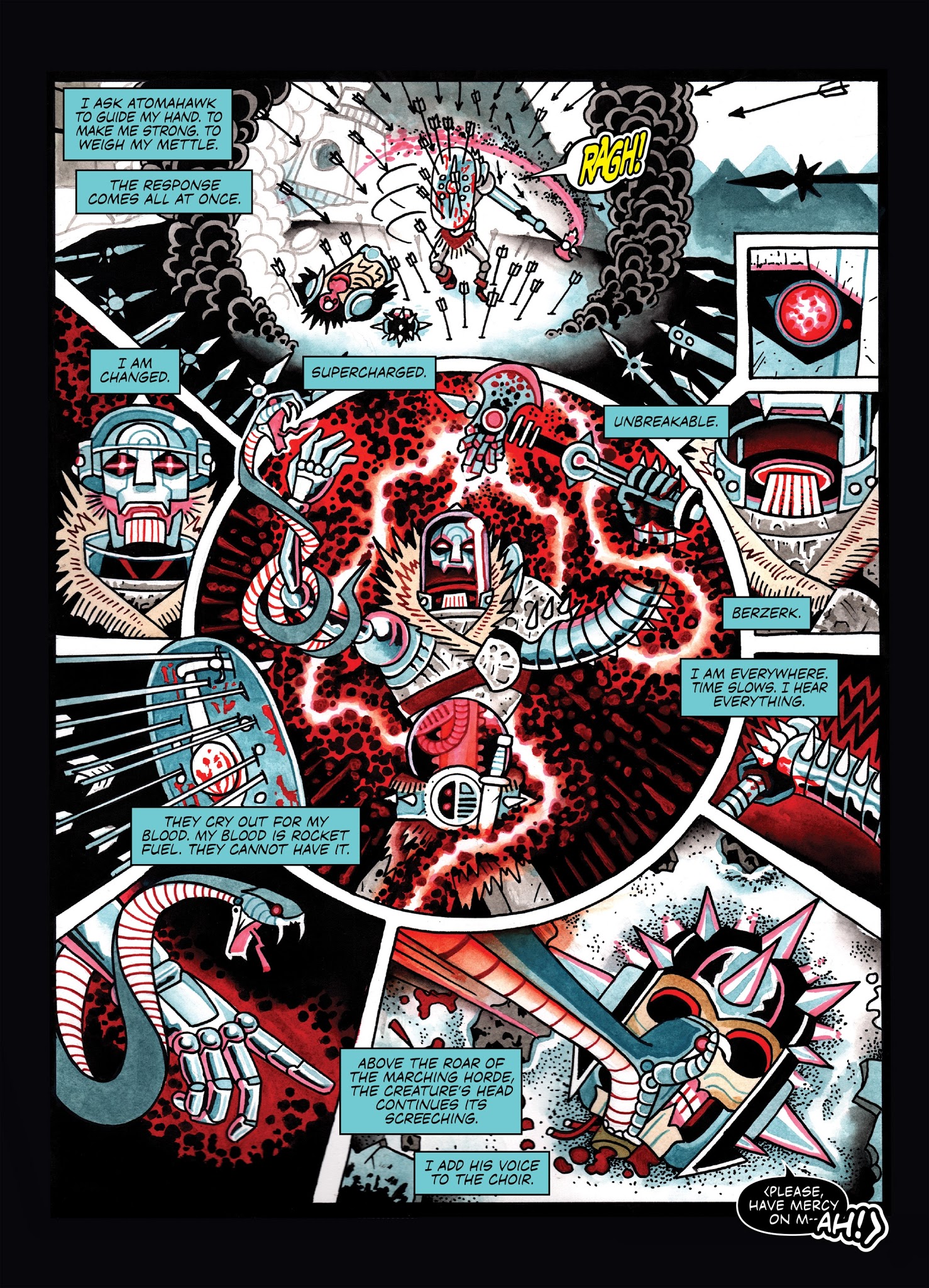 Read online Atomahawk comic -  Issue # Full - 9