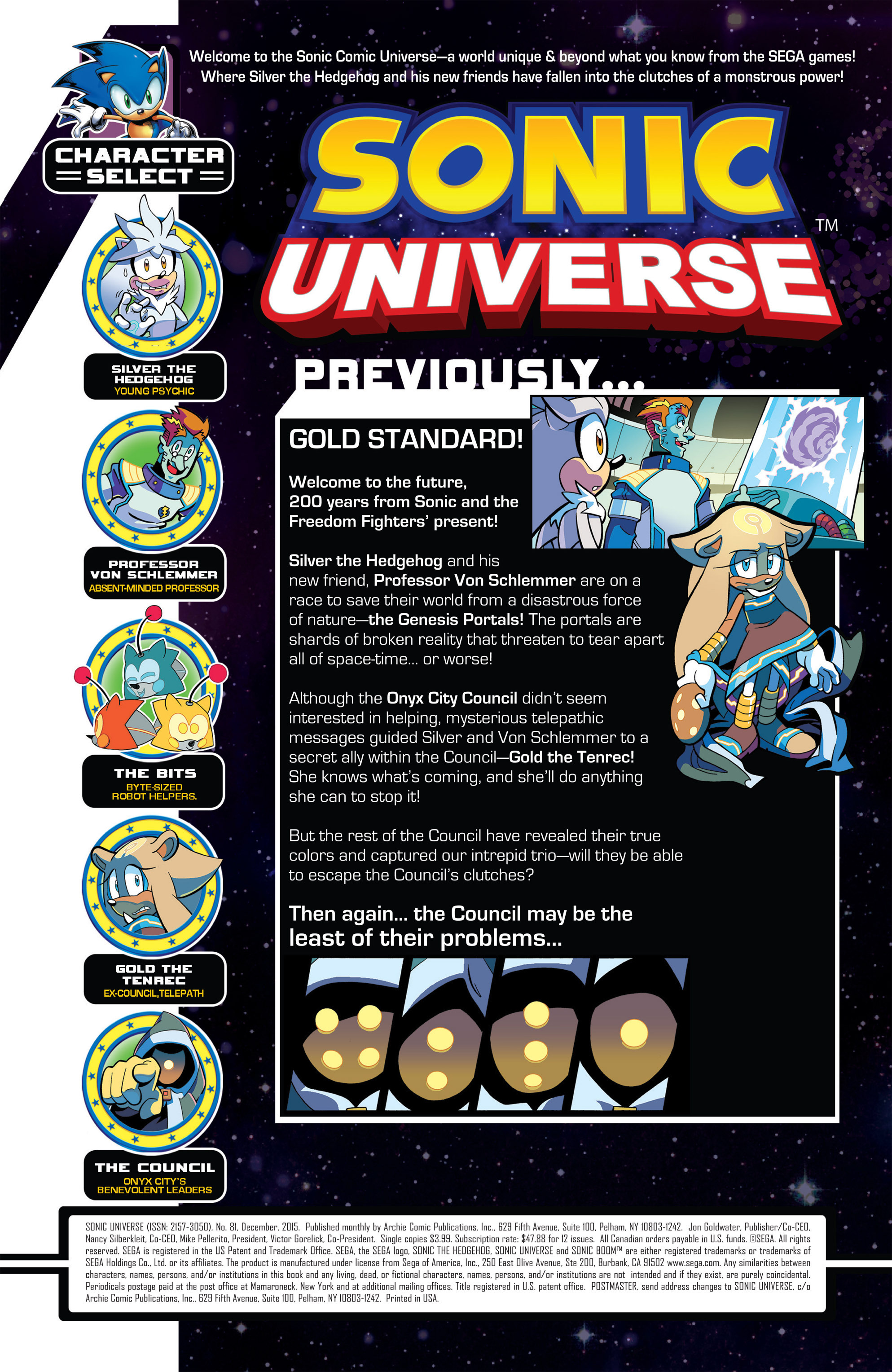 Read online Sonic Universe comic -  Issue #81 - 2