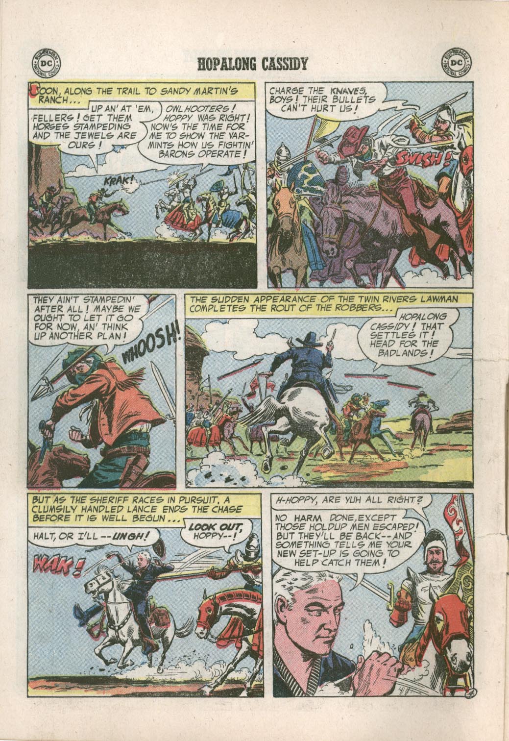 Read online Hopalong Cassidy comic -  Issue #96 - 6