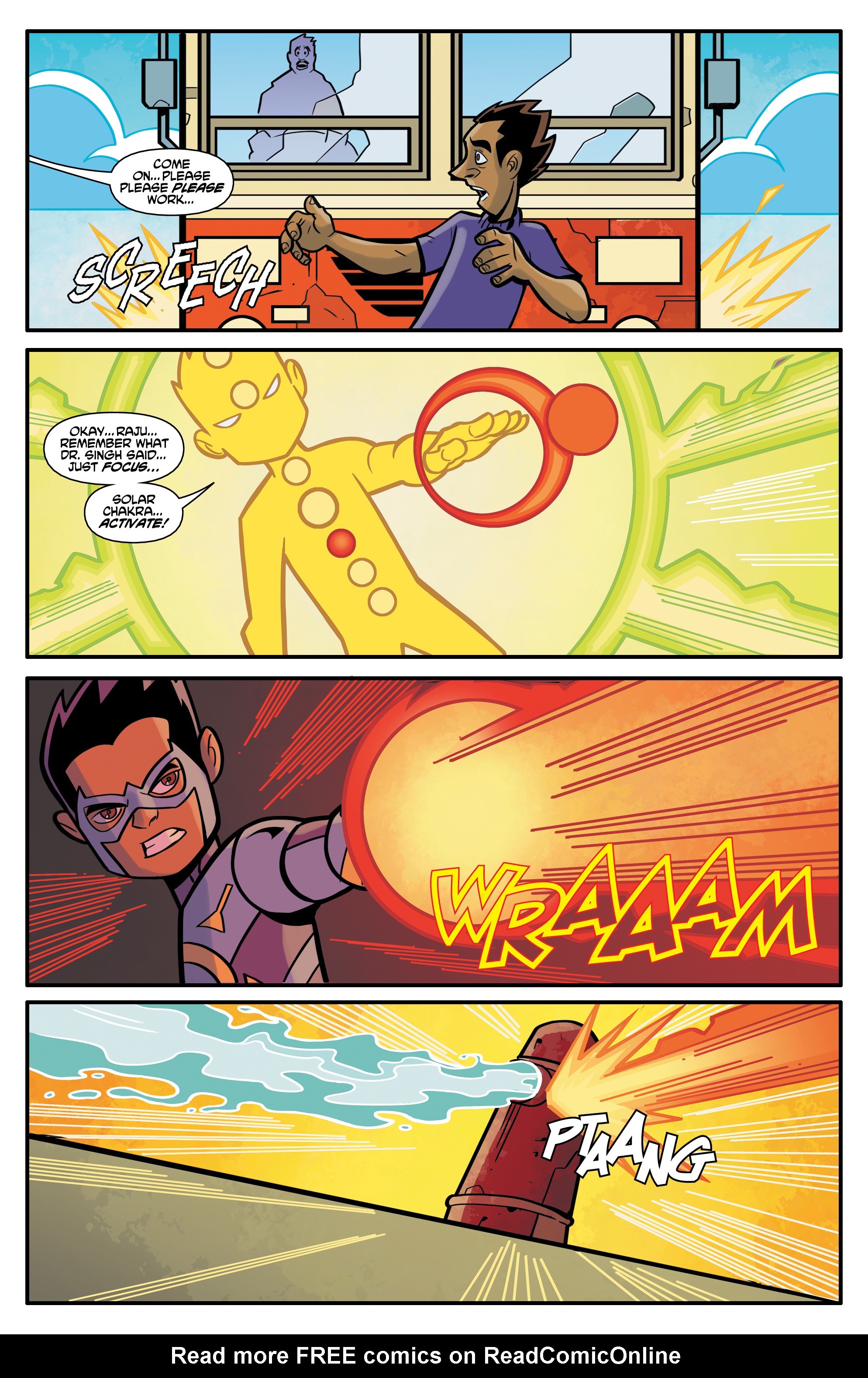 Read online Chakra the Invincible comic -  Issue #5 - 10