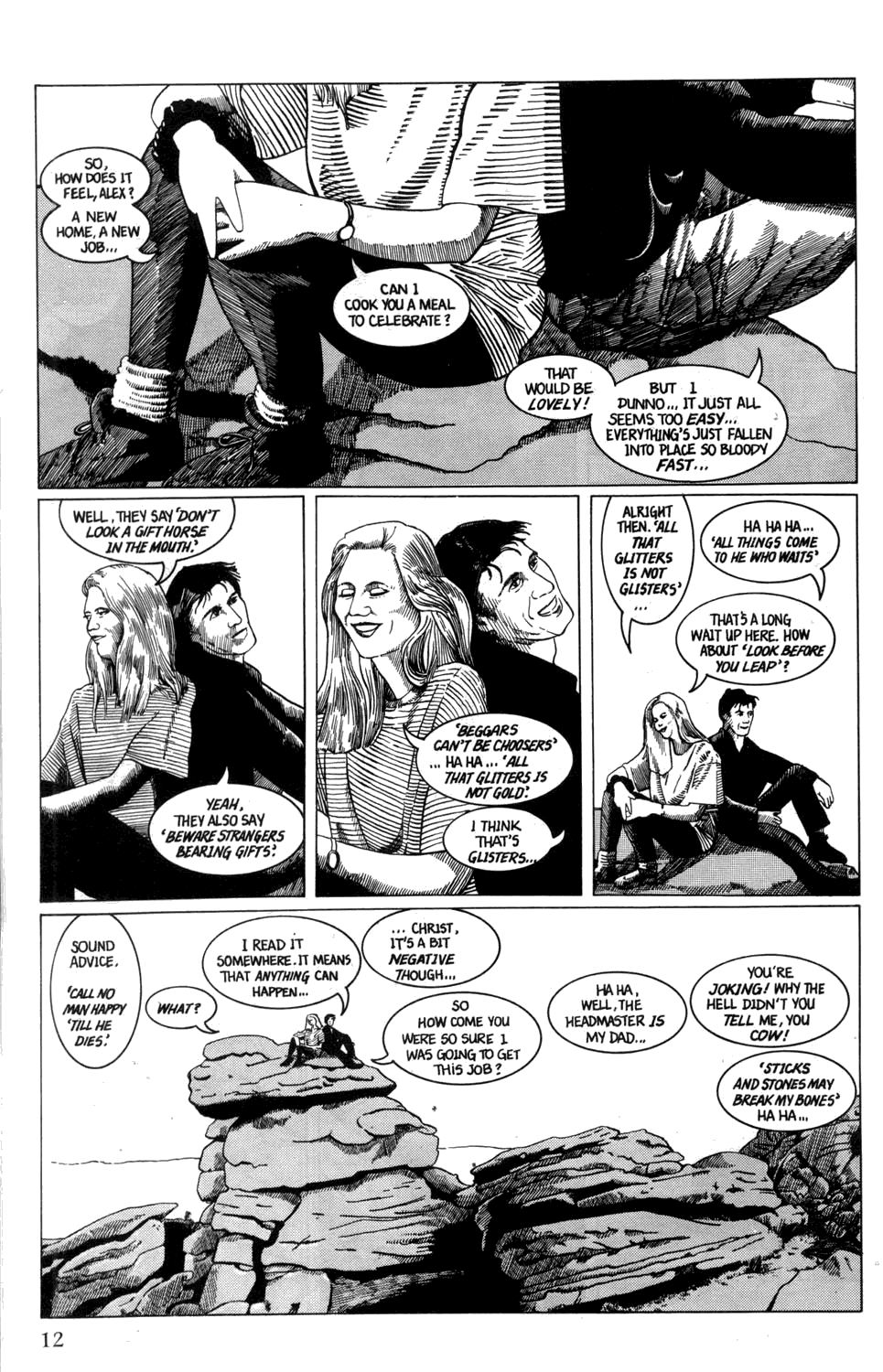 Read online Strangehaven comic -  Issue #3 - 12
