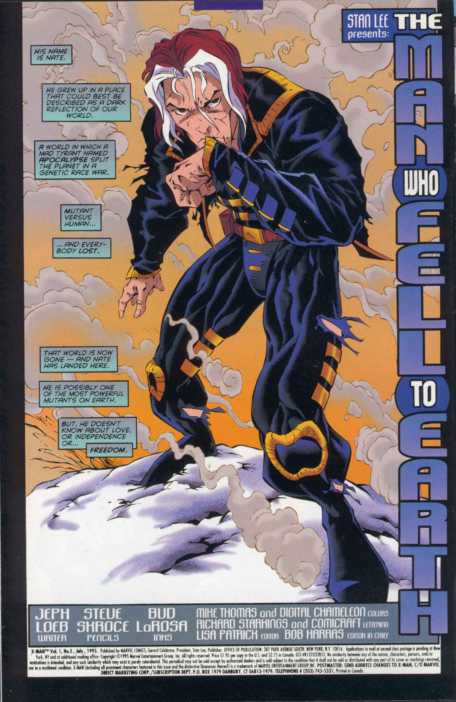 Read online X-Man comic -  Issue #5 - 6
