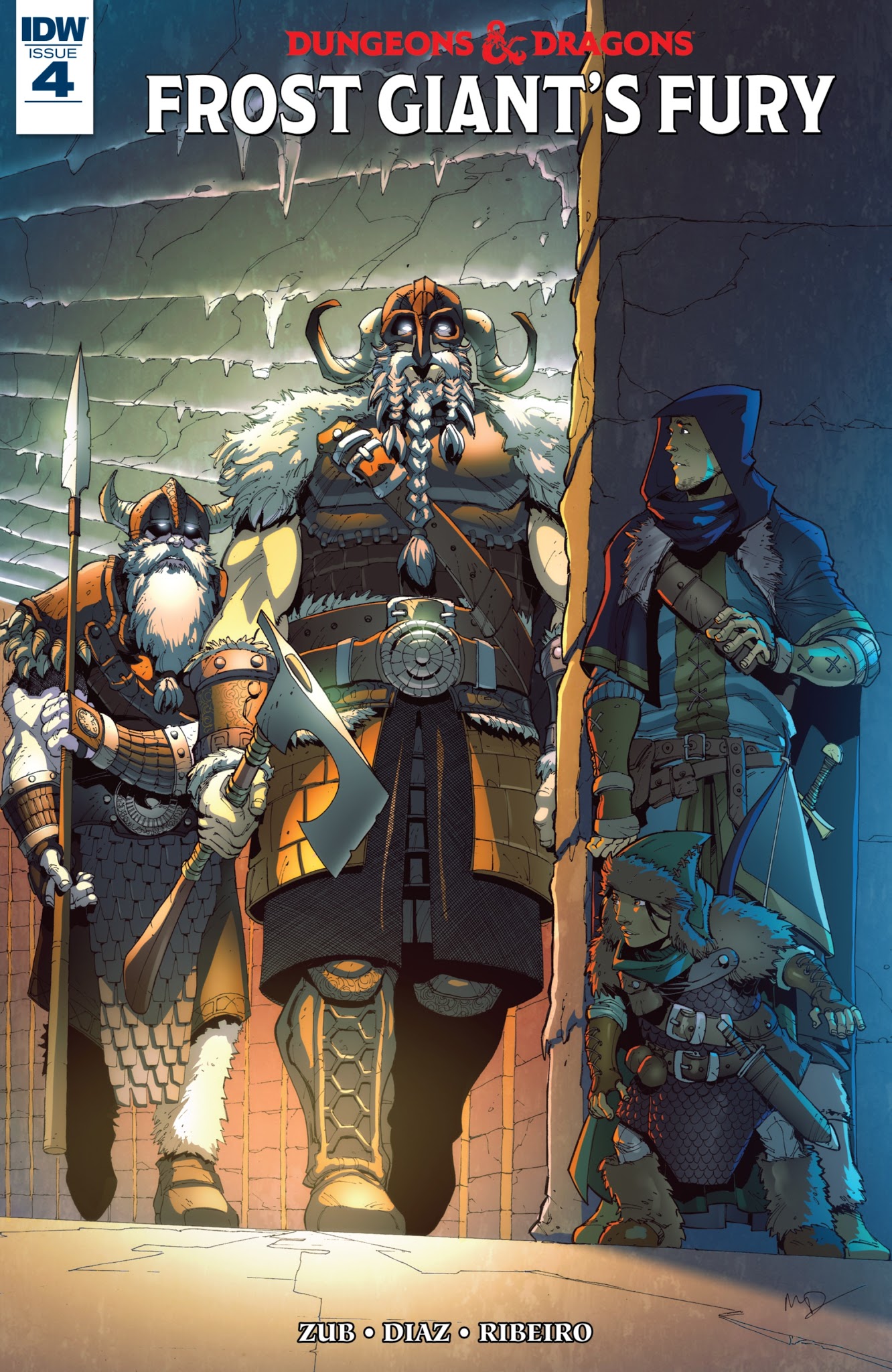 Read online Dungeons & Dragons: Frost Giant's Fury comic -  Issue #4 - 1