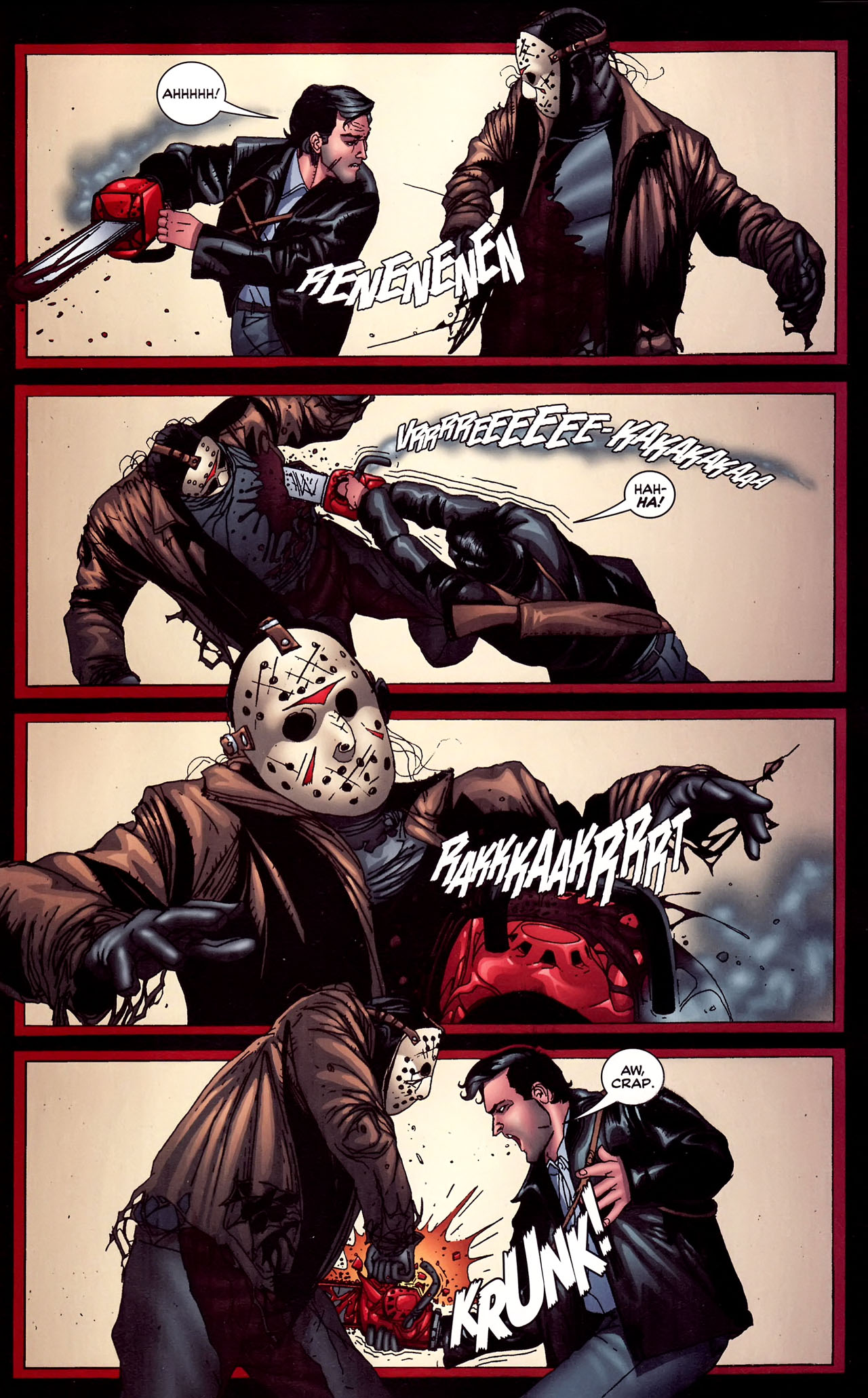 Read online Freddy Vs Jason Vs Ash comic -  Issue #3 - 14