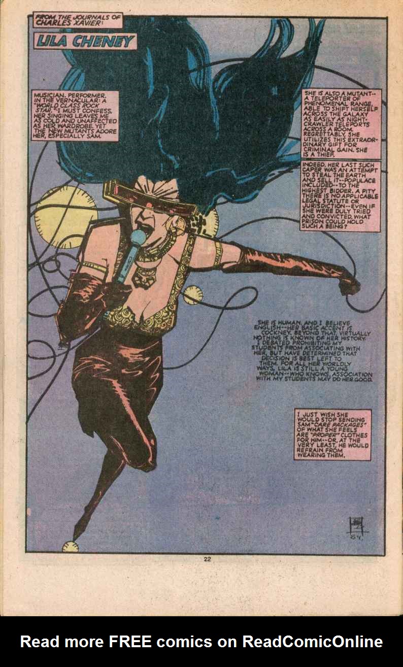 The New Mutants Issue #25 #32 - English 22