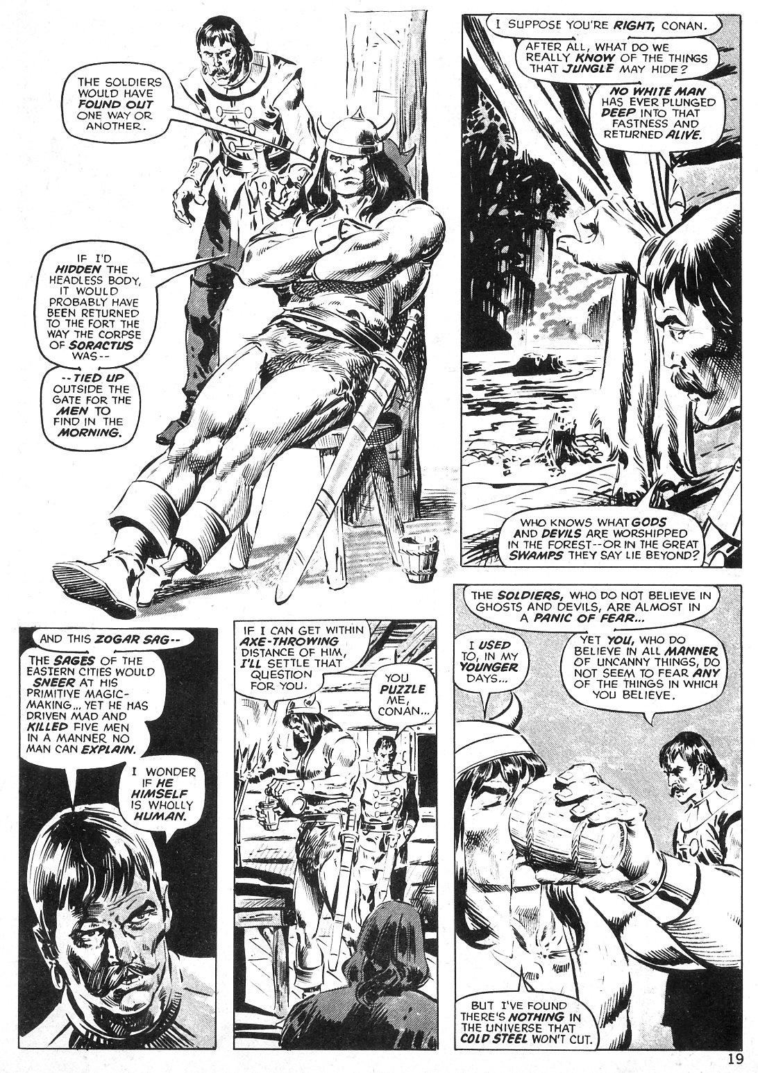 Read online The Savage Sword Of Conan comic -  Issue #26 - 19