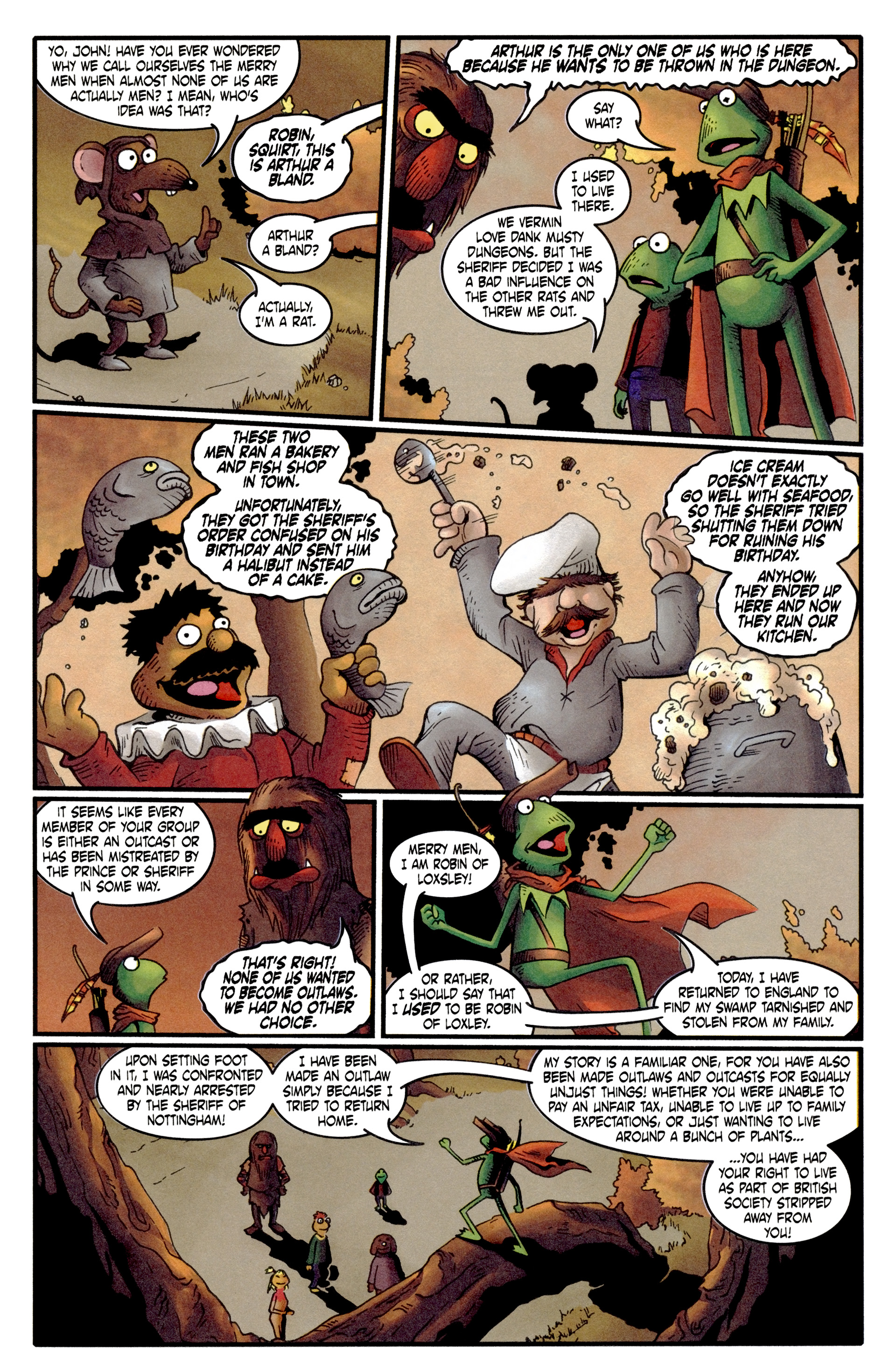 Read online Muppet Robin Hood comic -  Issue #1 - 23