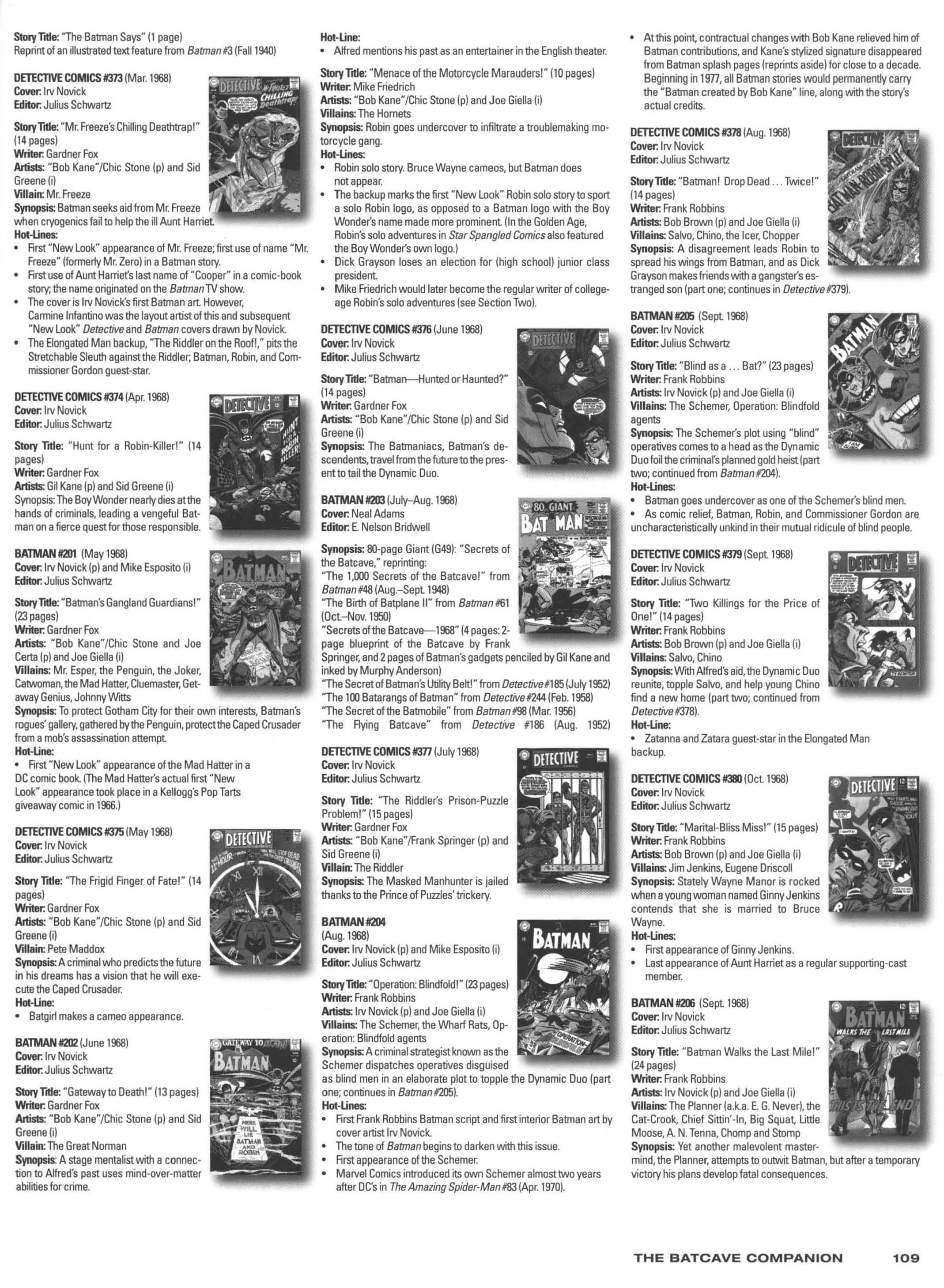 Read online The Batcave Companion comic -  Issue # TPB (Part 2) - 12