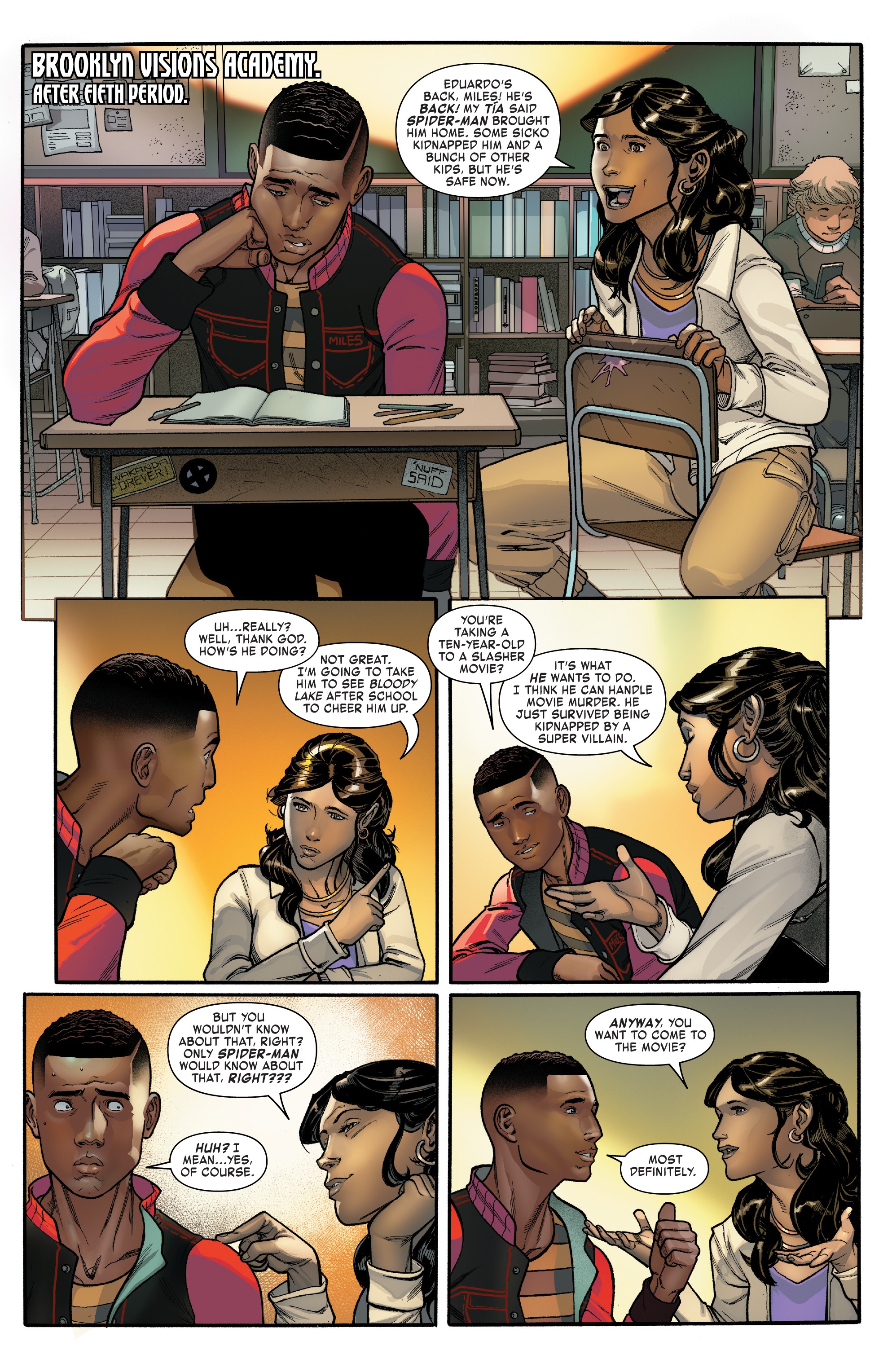 Read online Miles Morales: Spider-Man comic -  Issue #3 - 22