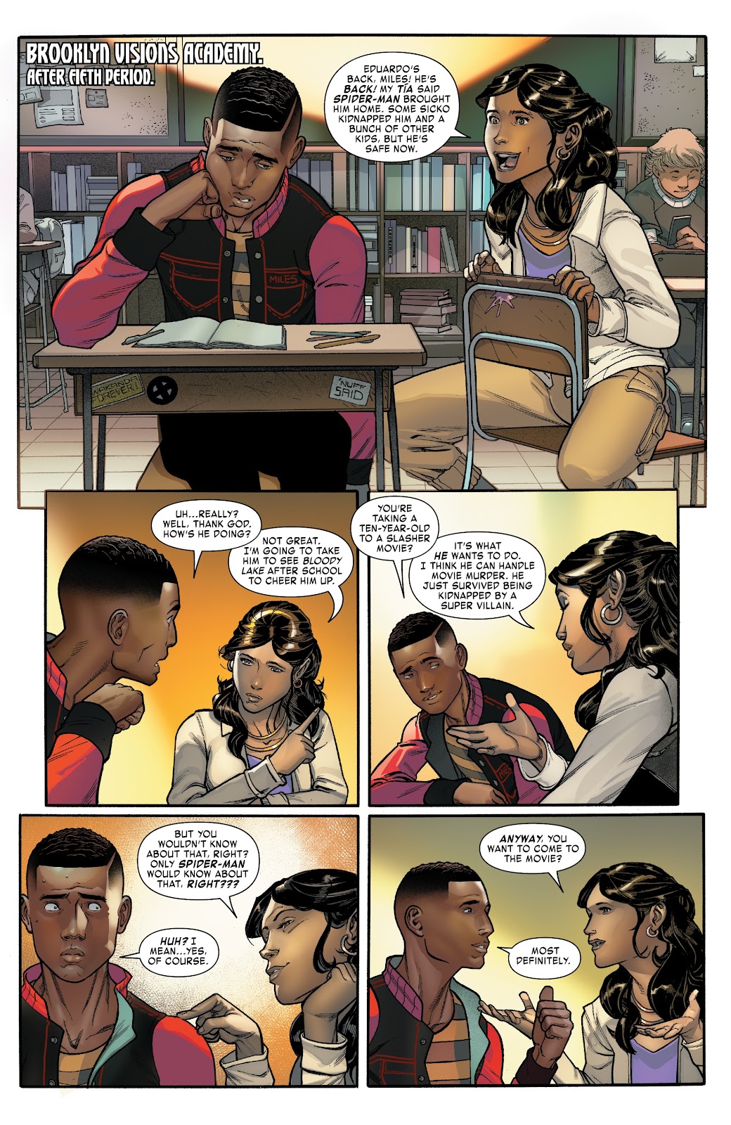 Miles Morales: Spider-Man issue 3 - Page 22