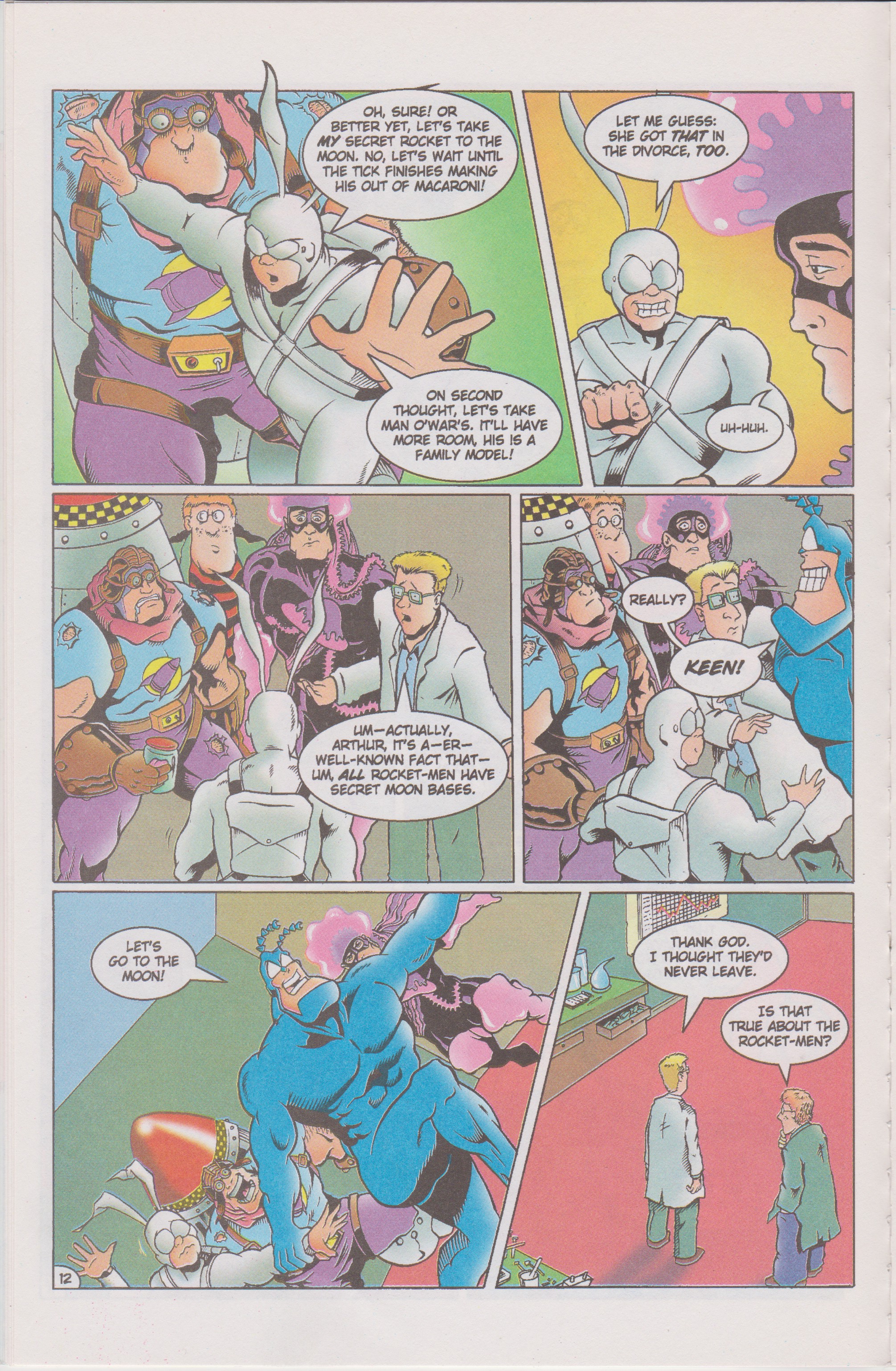 Read online The Tick Color comic -  Issue #2 - 14
