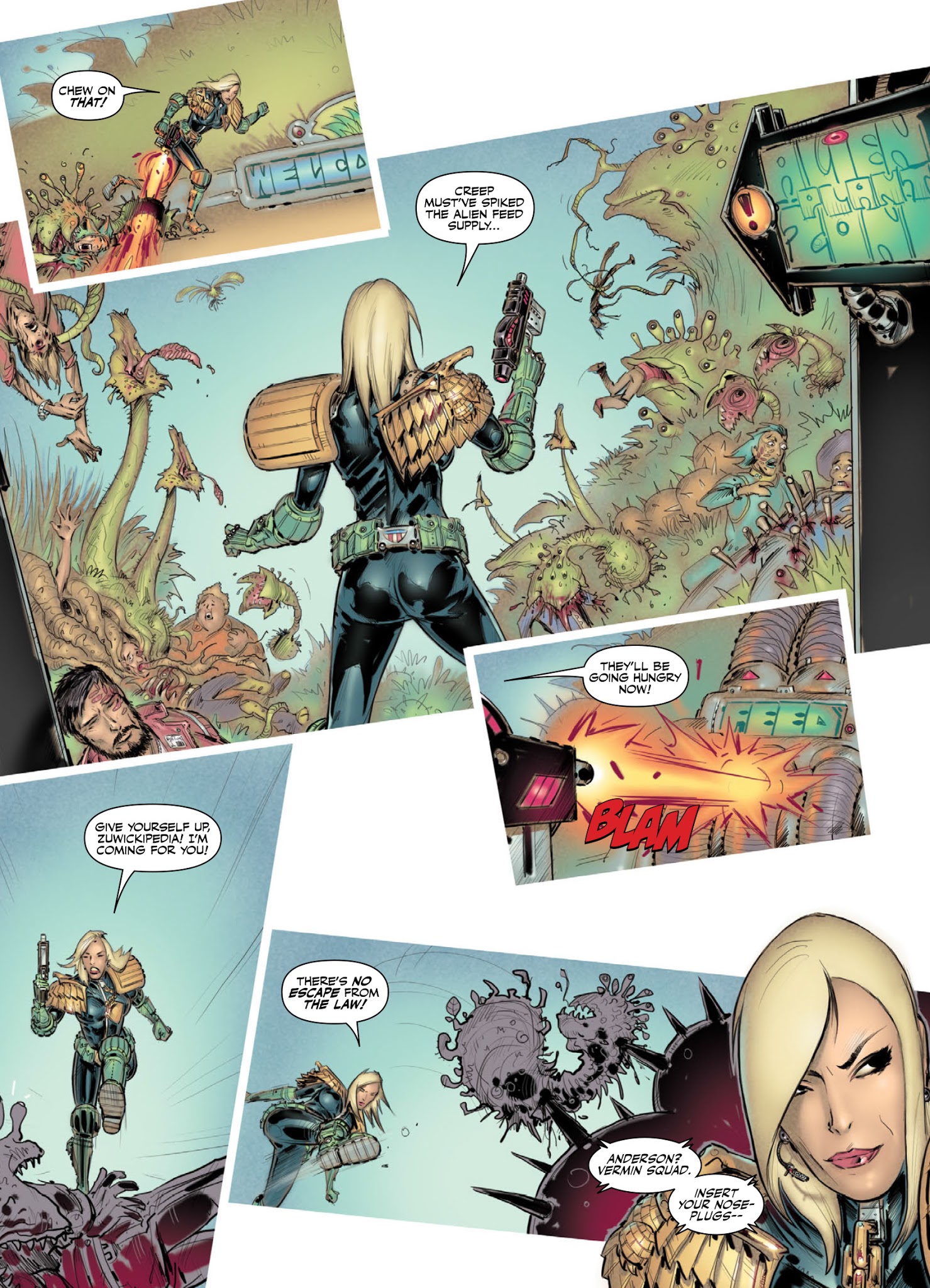 Read online Judge Anderson: The Psi Files comic -  Issue # TPB 5 - 138