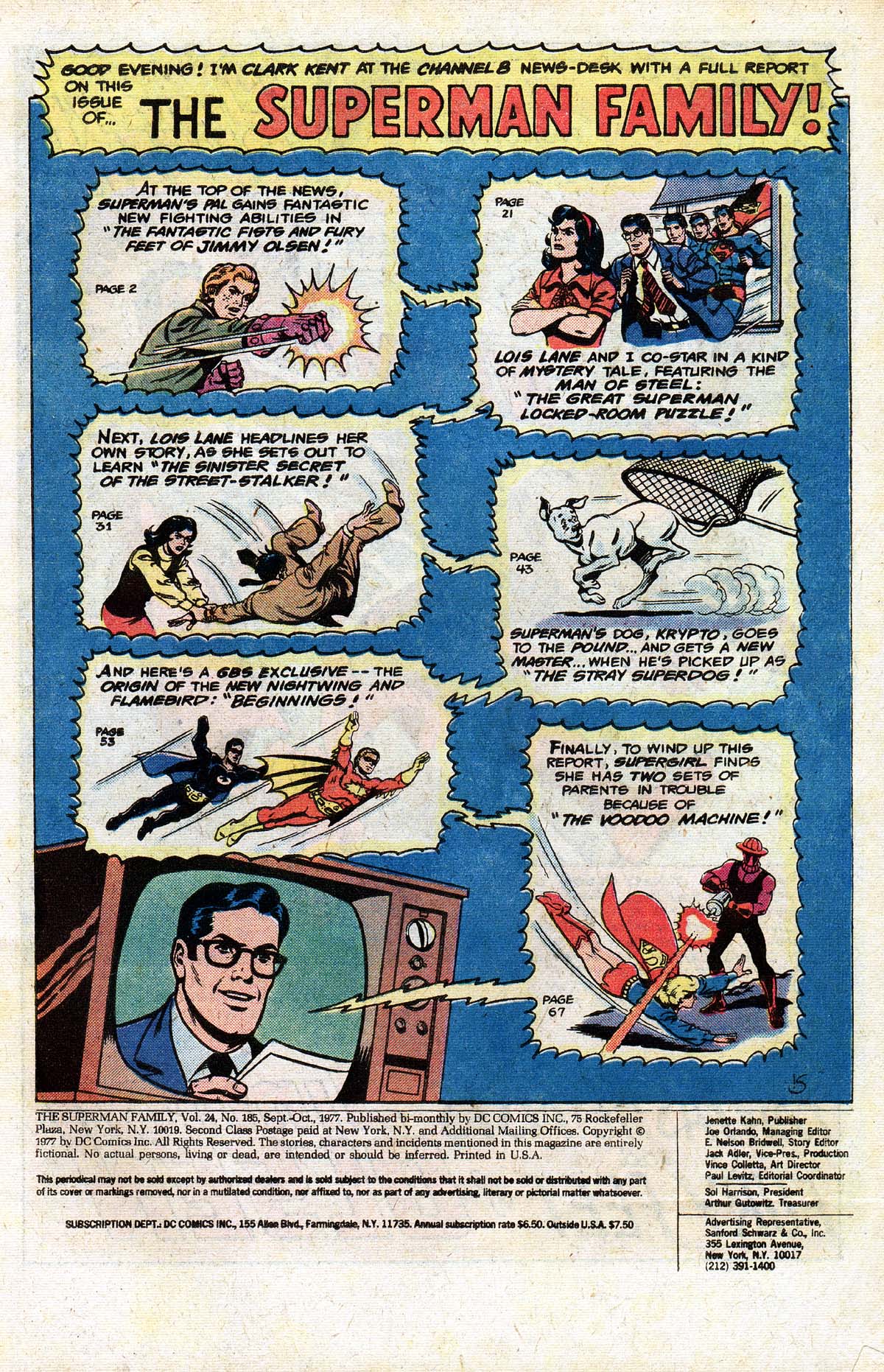Read online The Superman Family comic -  Issue #185 - 2