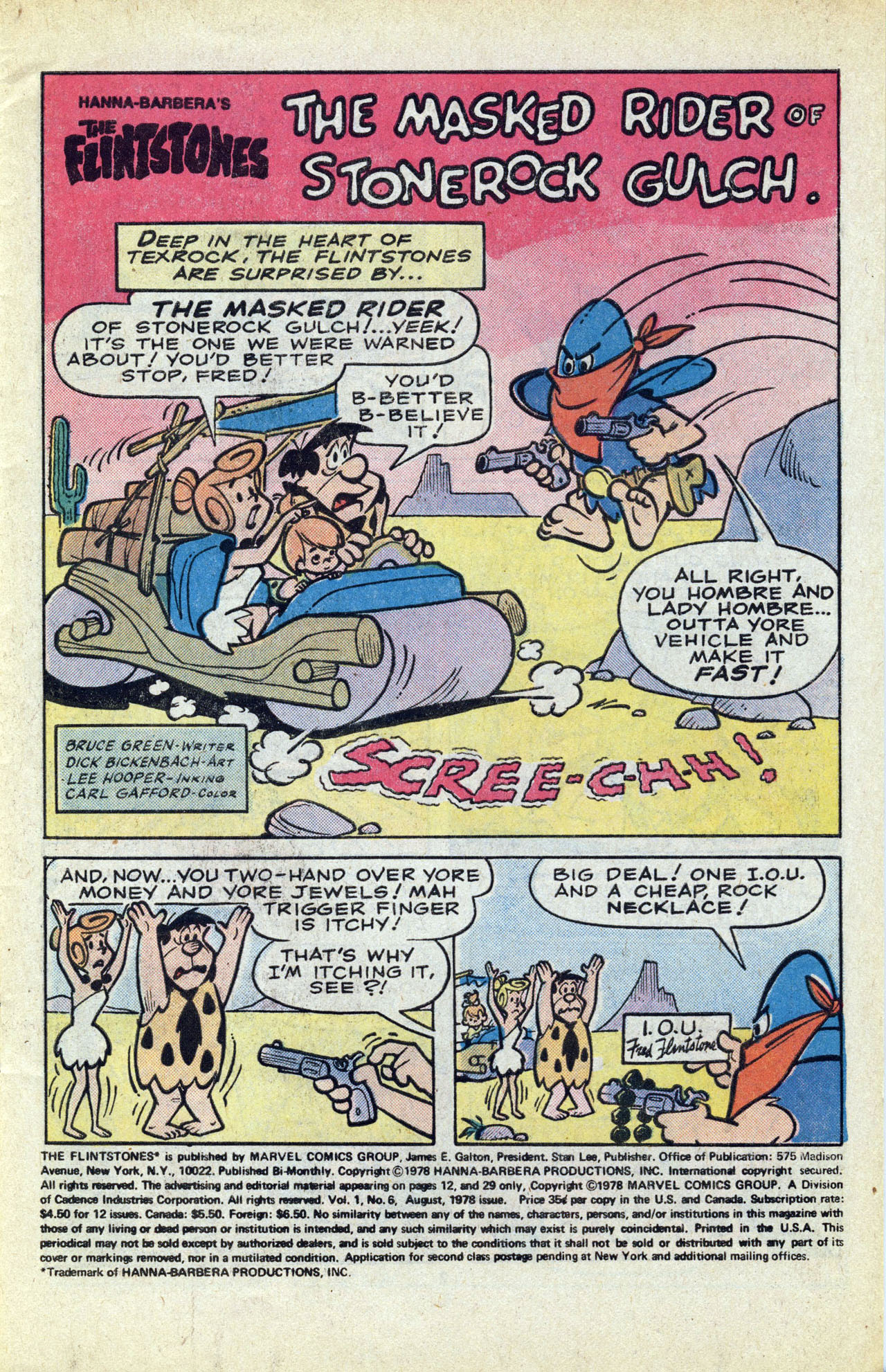 Read online The Flintstones (1977) comic -  Issue #6 - 3