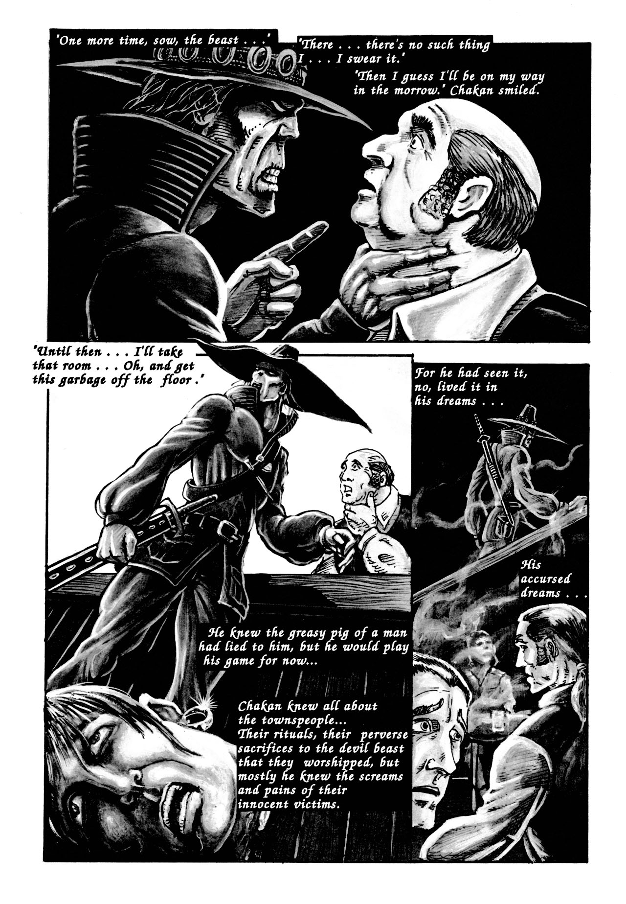 Read online Chakan the Forever Man comic -  Issue # Full - 11