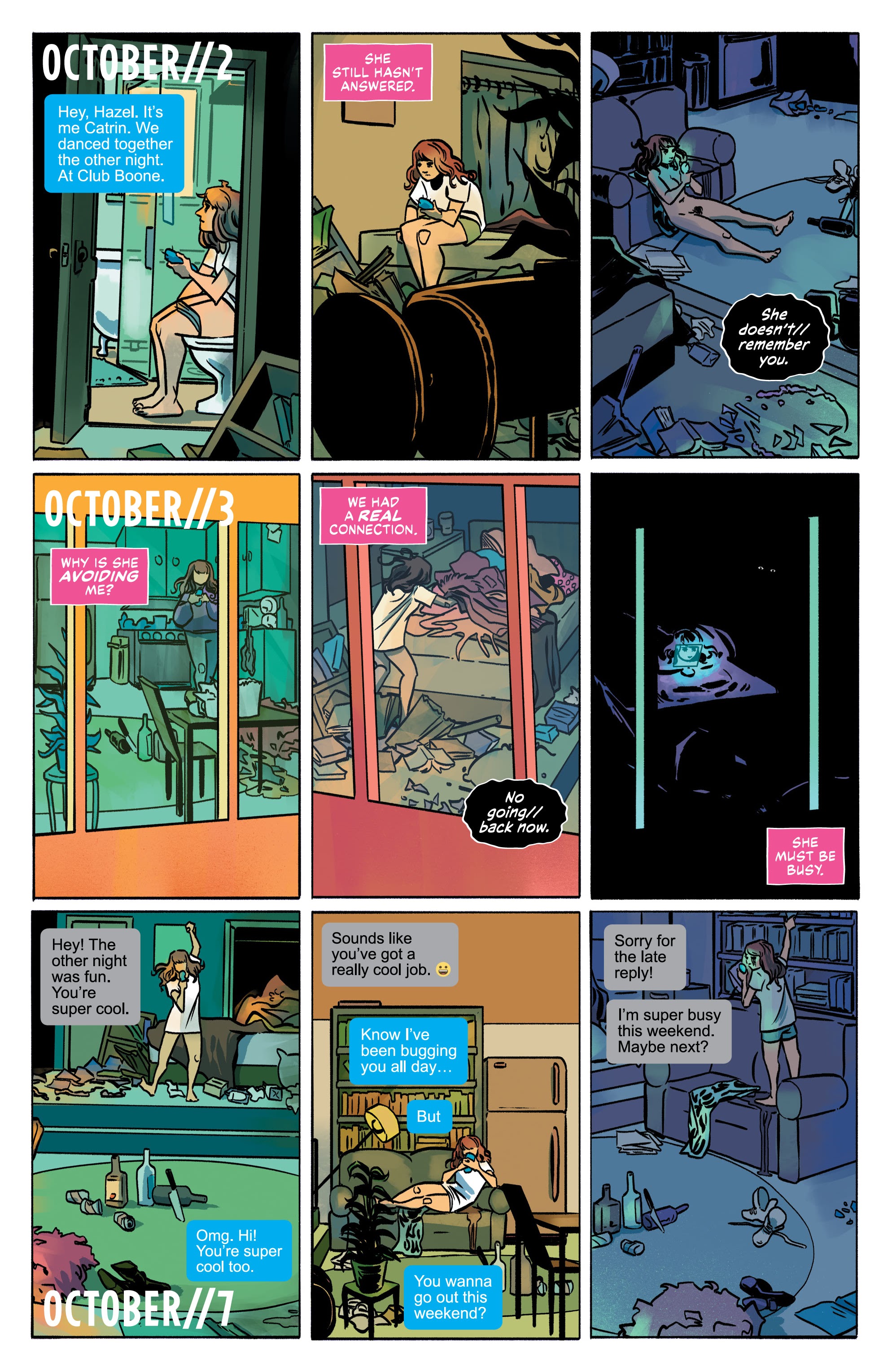 Read online Lonely Receiver comic -  Issue #3 - 6