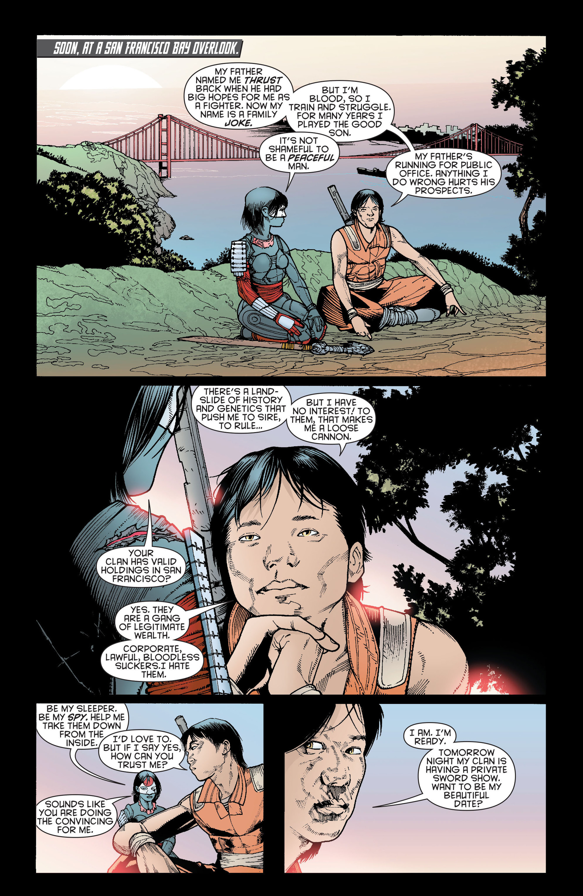 Read online Katana comic -  Issue #2 - 9