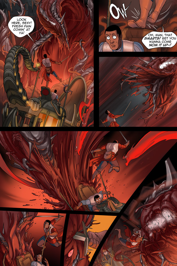 Read online Unsounded comic -  Issue #10 - 131