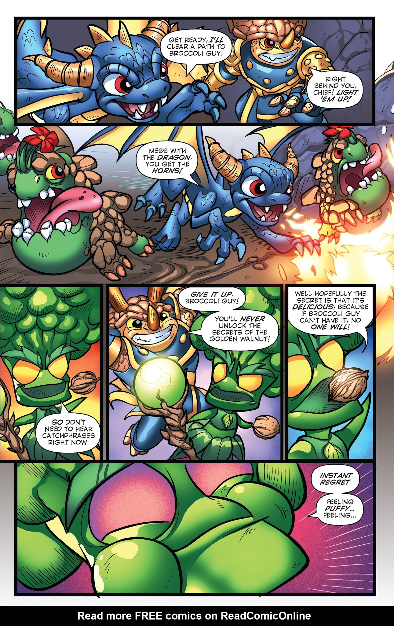 Read online Skylanders Quarterly-Spyro & Friends: Goldslinger comic -  Issue # Full - 30